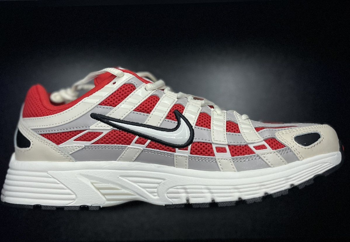 Nike Nike Red and White Athletic Shoes Size US 9.5 / IT 39.5 - 3 Thumbnail