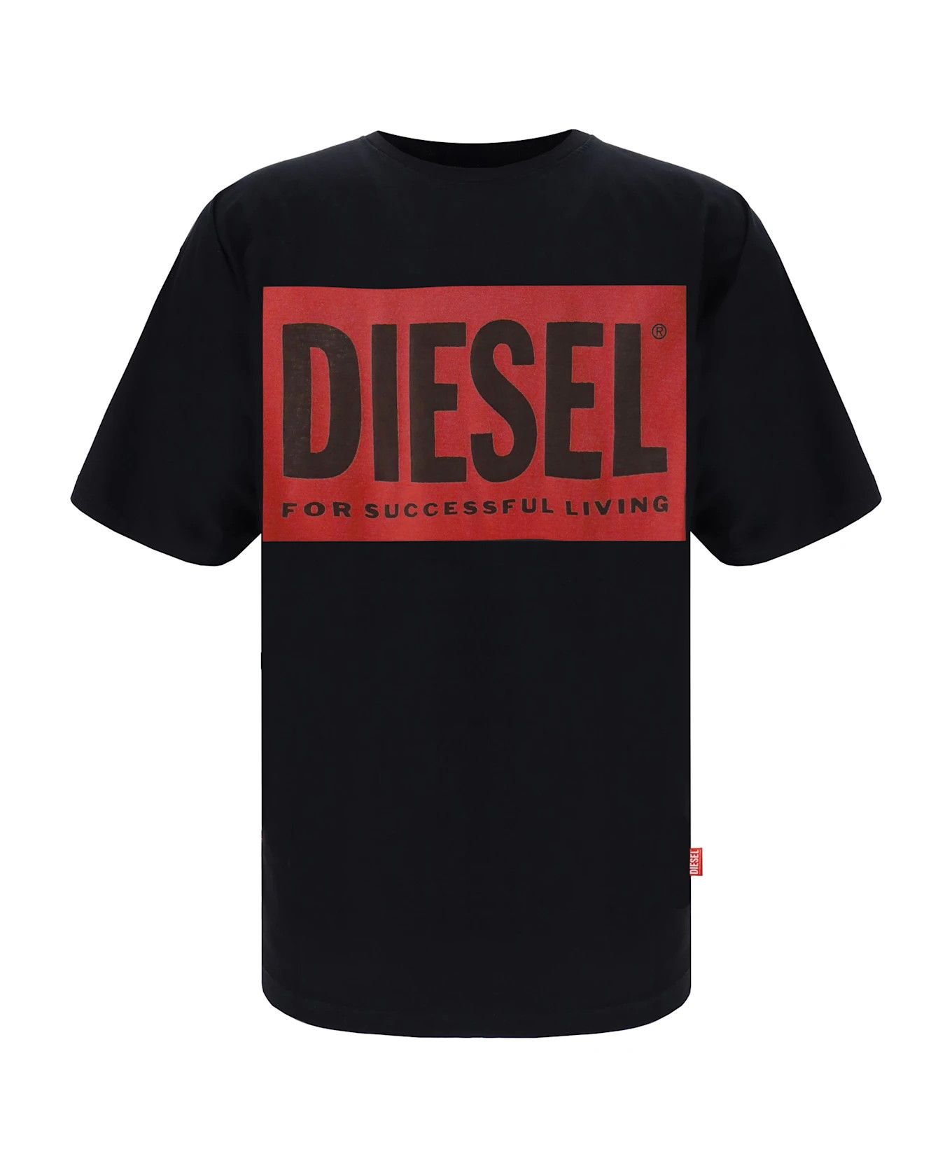 o1mle1025 T-Box S4 T-Shirt in Black
