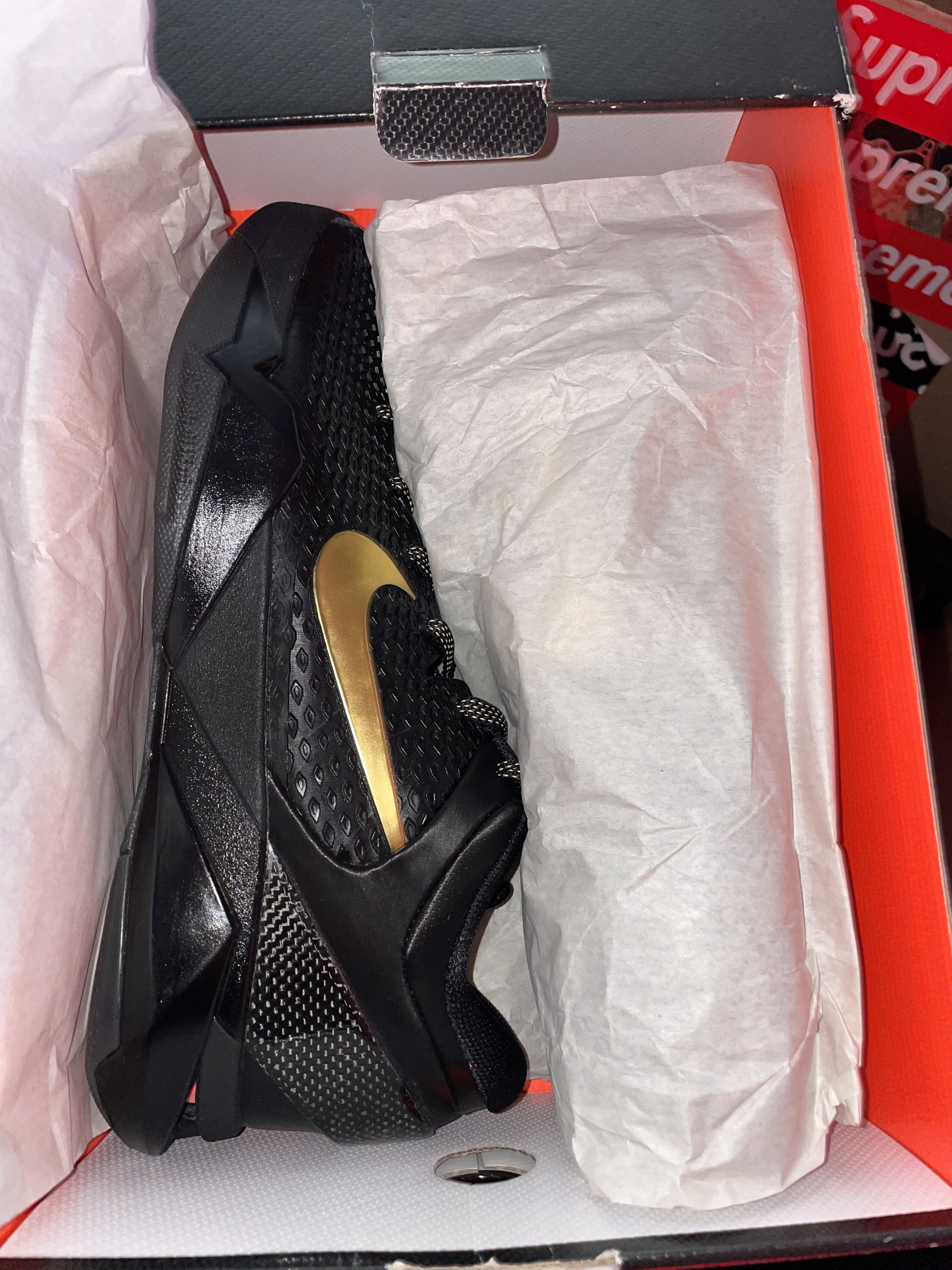 Nike NEW Nike Zoom Kobe 7 System Elite 'Away' 511371-001 size 12 Size US 12 / EU 45 - 11 Thumbnail