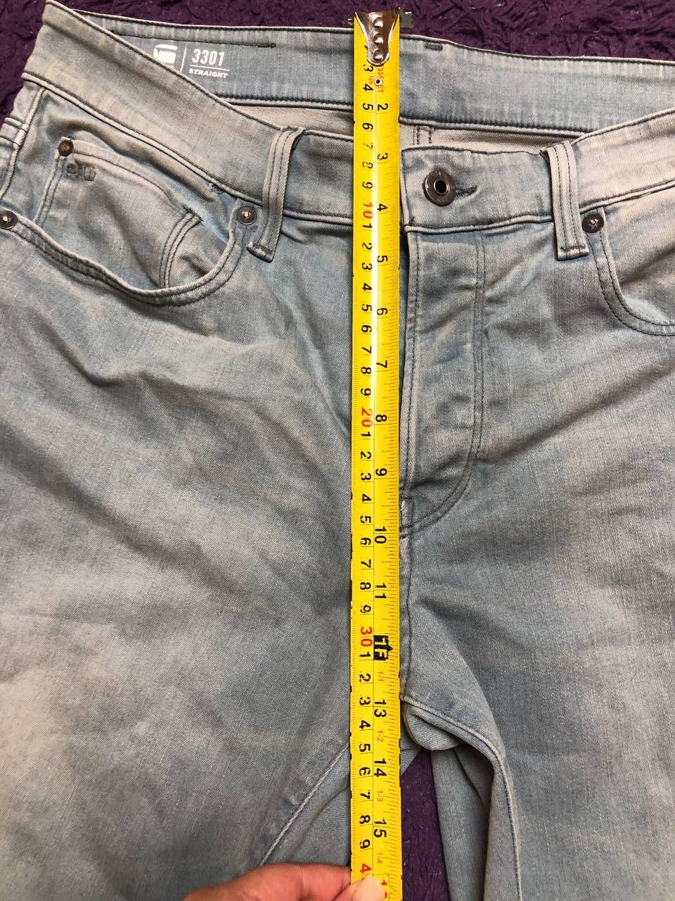 G-Star G STAR Men’s Straight Fit Denim Jeans Everyday Wear W32 L34 Size US 32 / EU 48 - 14 Thumbnail