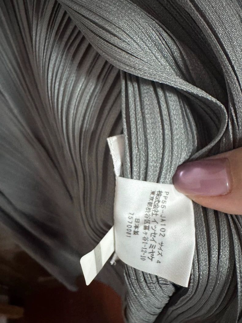 Issey Miyake issey miyake size:4 Grey long shirt 2506-Nextarrow Size XXS / US 00 / IT 34 - 4 Thumbnail