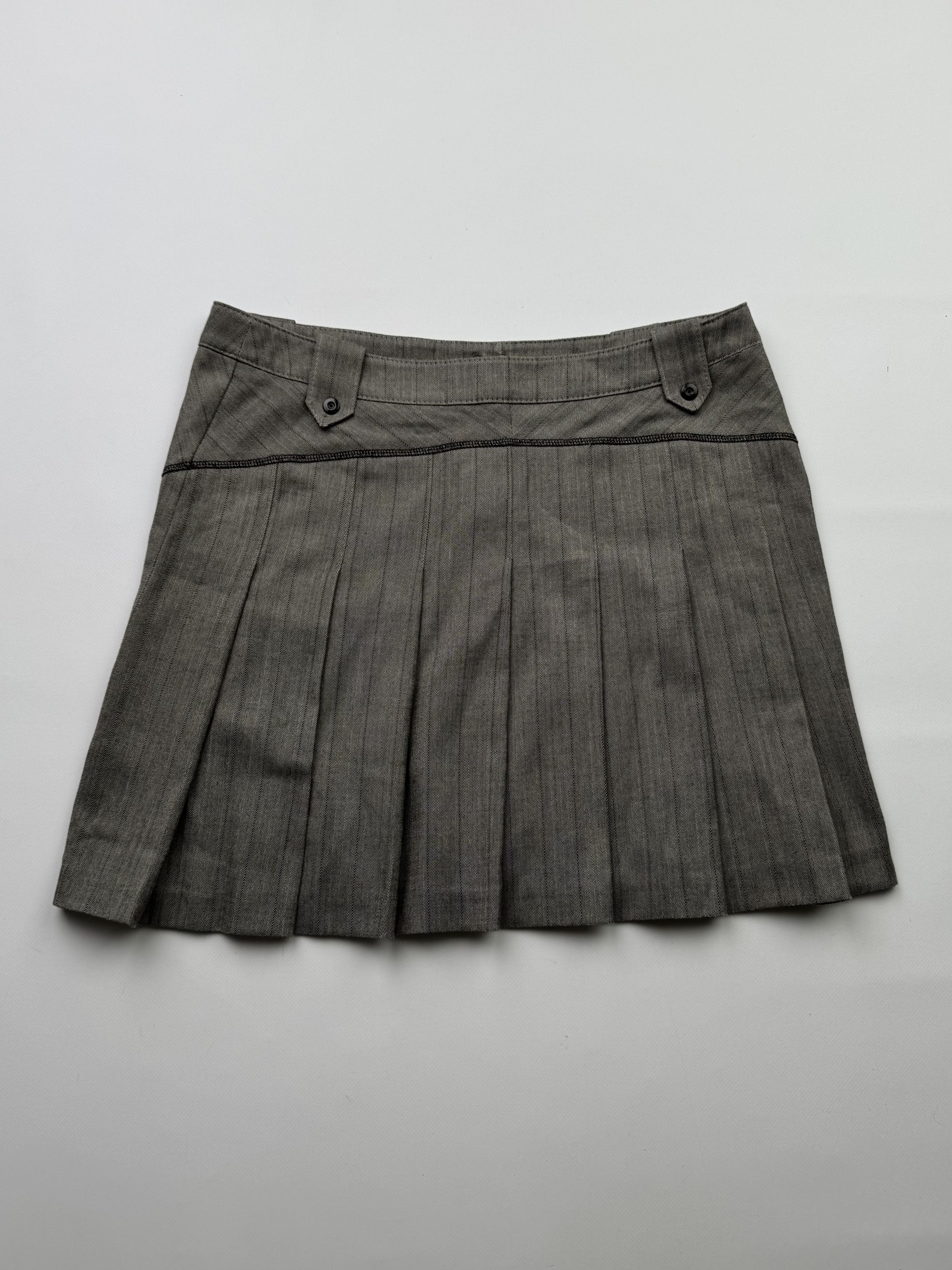 Vintage Vintage Mini Skirt B613(V444)E2 Size 30" / US 8 / IT 44 - 6 Thumbnail