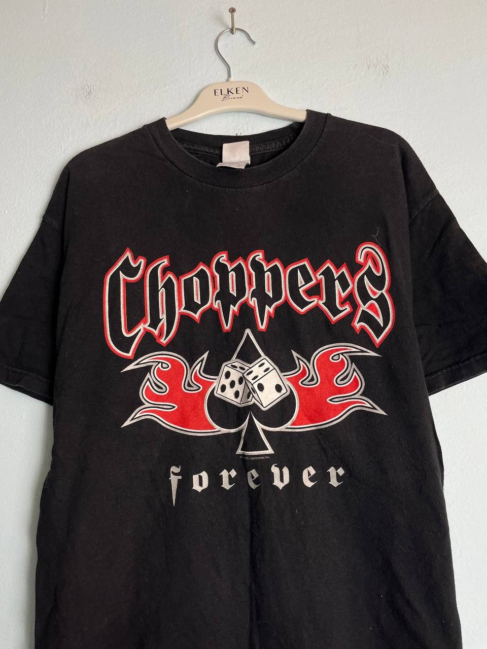 Vintage × West Coast Choppers 90’s y2k Deadstock Choppers Forever Grunge Biker T-shirt Size US L / EU 52-54 / 3 - 3 Thumbnail