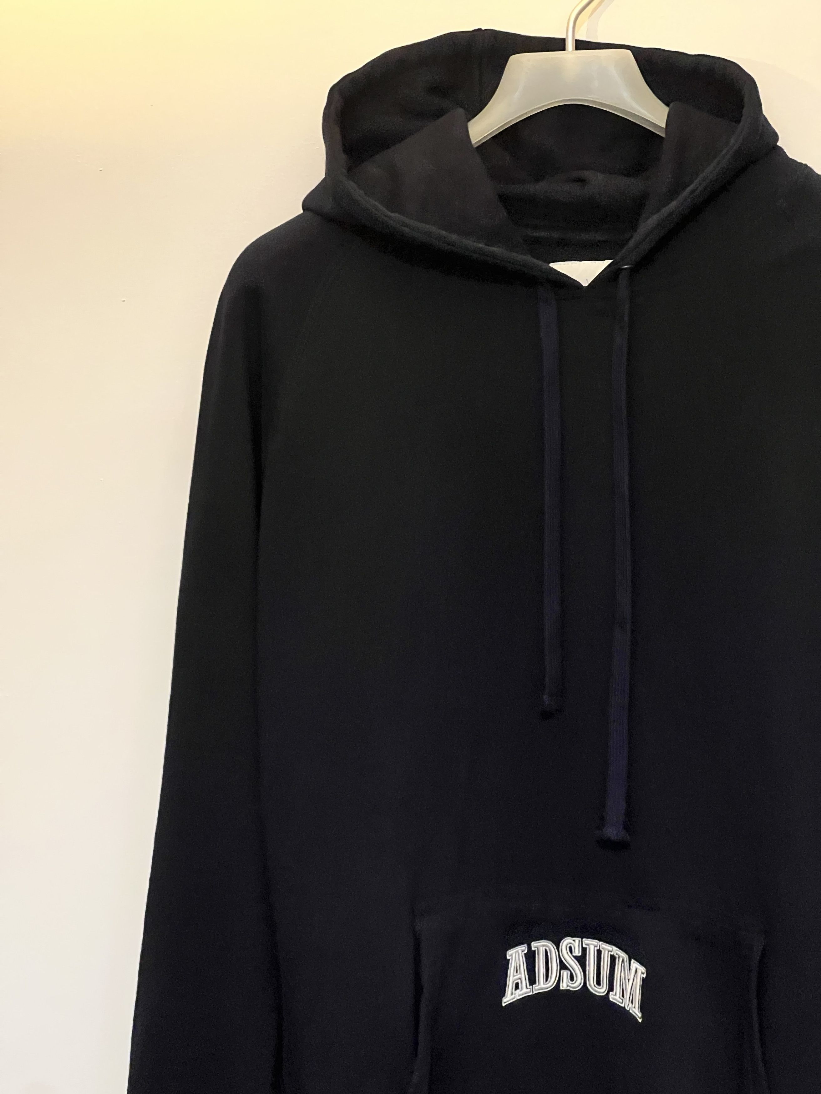 Adsum Adsum FW18 Washed Collegiate Popover Hoodie (L) Navy Size US L / EU 52-54 / 3 - 2 Thumbnail