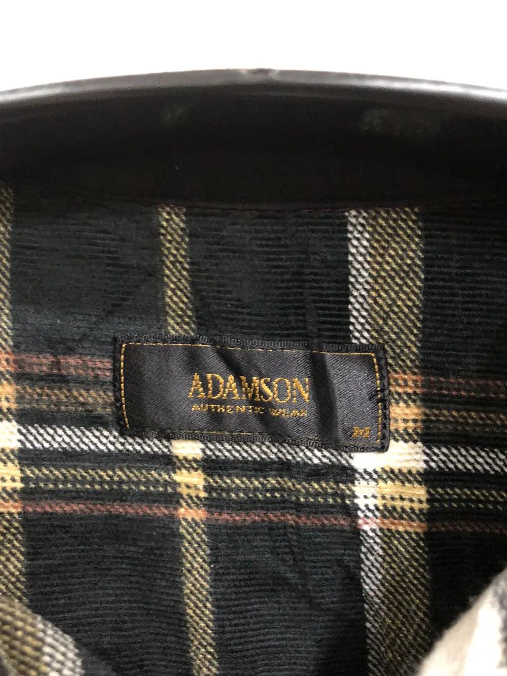 Flannel × Vintage Vintage Adamson Plaid Tartan Flannel Shirt 👕 Size US M / EU 48-50 / 2 - 3 Thumbnail