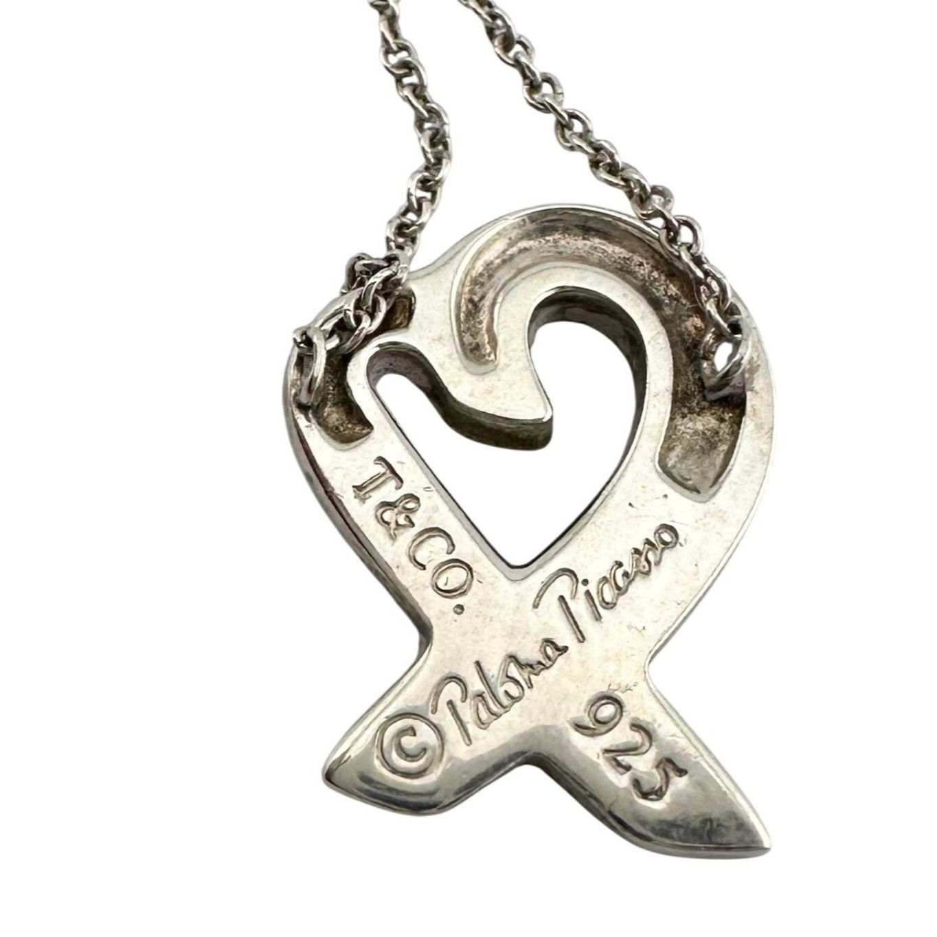 Tiffany & Co. Tiffany and Co Paloma Picasso Small Loving Heart Pendant Nec Size ONE SIZE - 2 Thumbnail