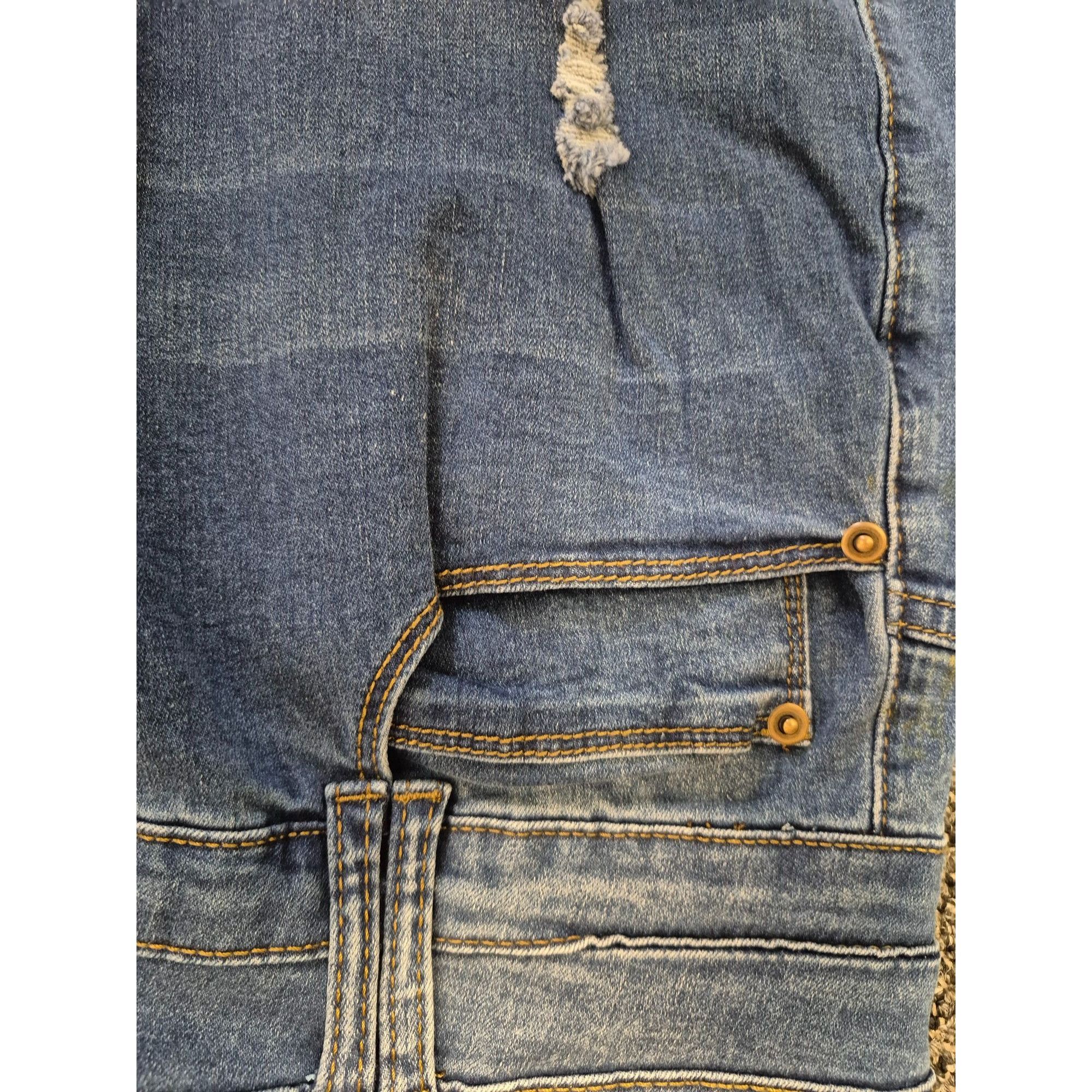 Other Women's High-Waisted Distressed Skinny Jeans Size 18 Blue Tu Size 40" / US 18 - 7 Thumbnail