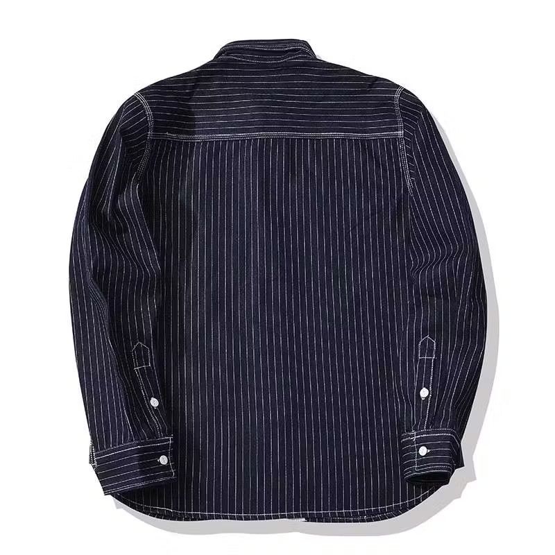 Japanese Brand Wasbash single pocket chambray shirt Size US S / EU 44-46 / 1 - 2 Thumbnail