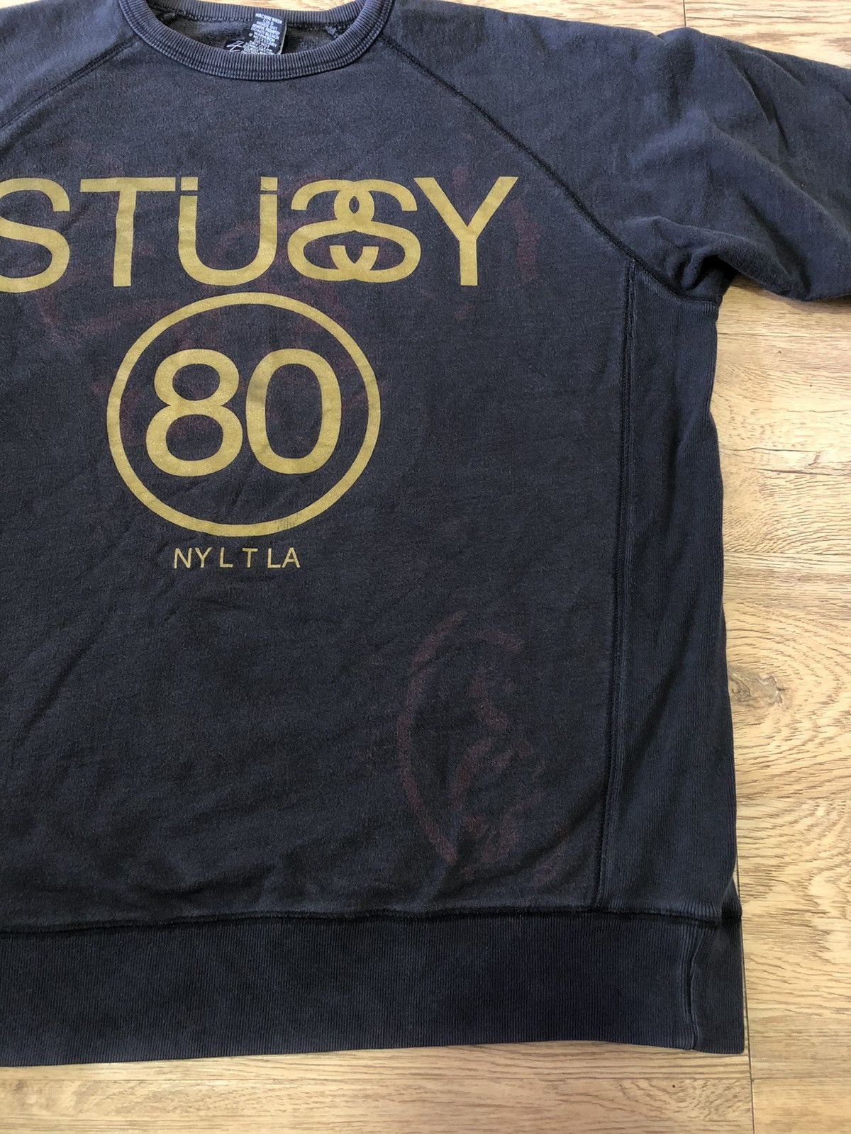 Stussy Stussy 80 faded sweatshirt Size US M / EU 48-50 / 2 - 8 Thumbnail