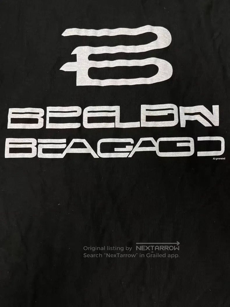 Balenciaga Balenciaga Logo Letter Printed Short Sleeve T-Shirt Size US M / EU 48-50 / 2 - 3 Thumbnail
