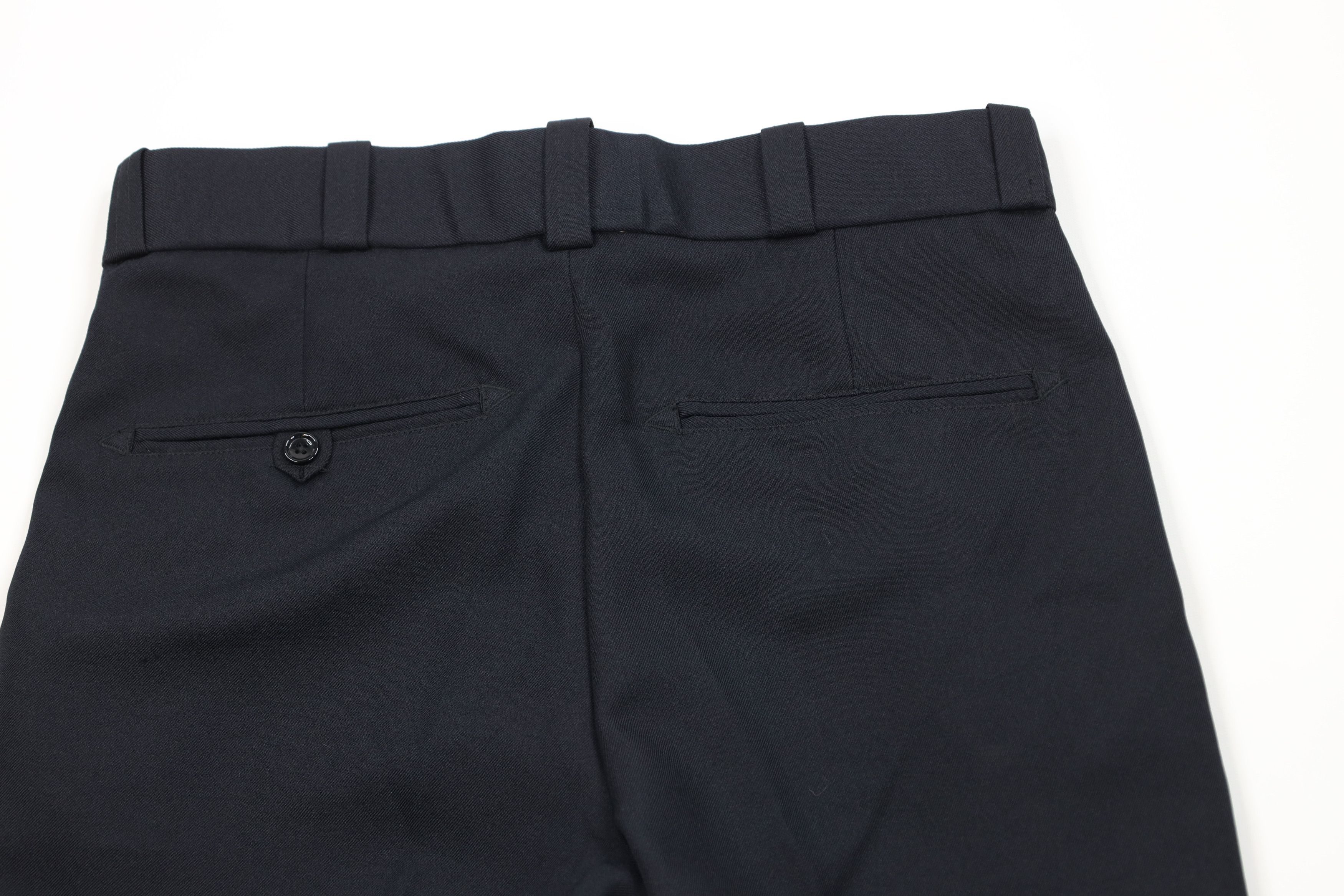 Vintage Deadstock Vintage 90s Streetwear Wide Leg Chino Pants Blue Size US 32 / EU 48 - 9 Thumbnail