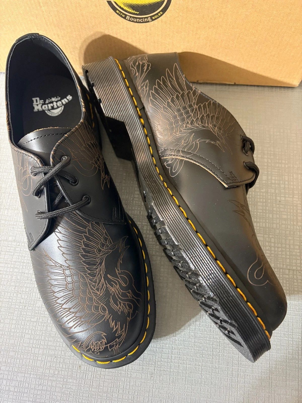 Dr. Martens US M 8 ~ Dr. Martens 1461 PHOENIX Smooth Leather shoes Size US 8 / EU 41 - 3 Thumbnail