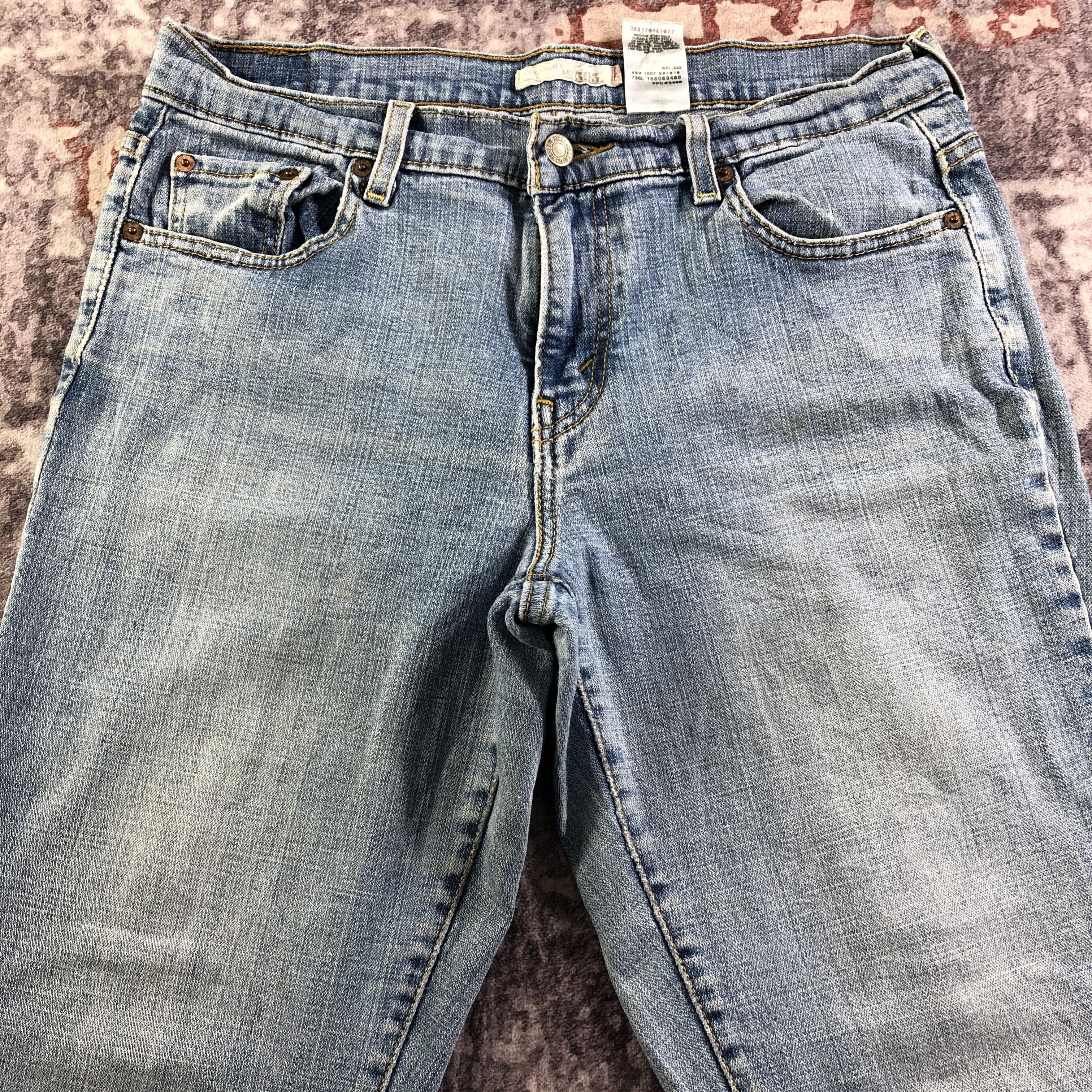 Levi's × Vintage Vintage Light Wash Levis 505 Jeans-JM3482 Size 32" / US 10 / IT 46 - 3 Thumbnail