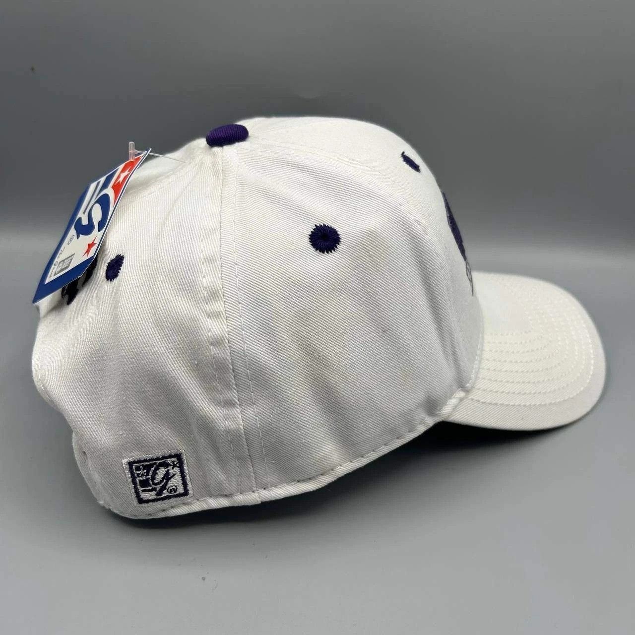 The Game Vintage Kansas State Wildcats Hat Men White NCAA Snap Back Size ONE SIZE - 5 Thumbnail