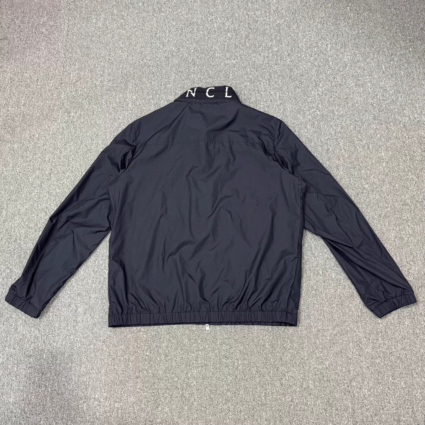 Moncler Moncler navy nylon collar embroidery jacket 6 Size US XXL / EU 58 / 5 - 2 Thumbnail