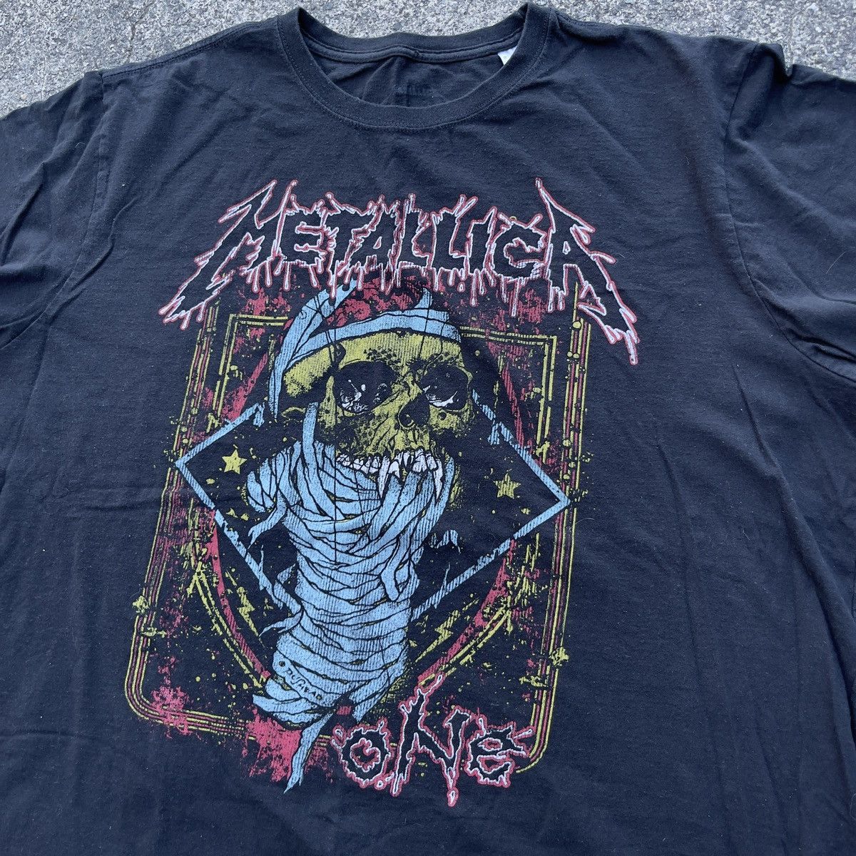 Band Tees × Vintage Vintage METALLICA Rock Shirt Size US XXL / EU 58 / 5 - 2 Thumbnail