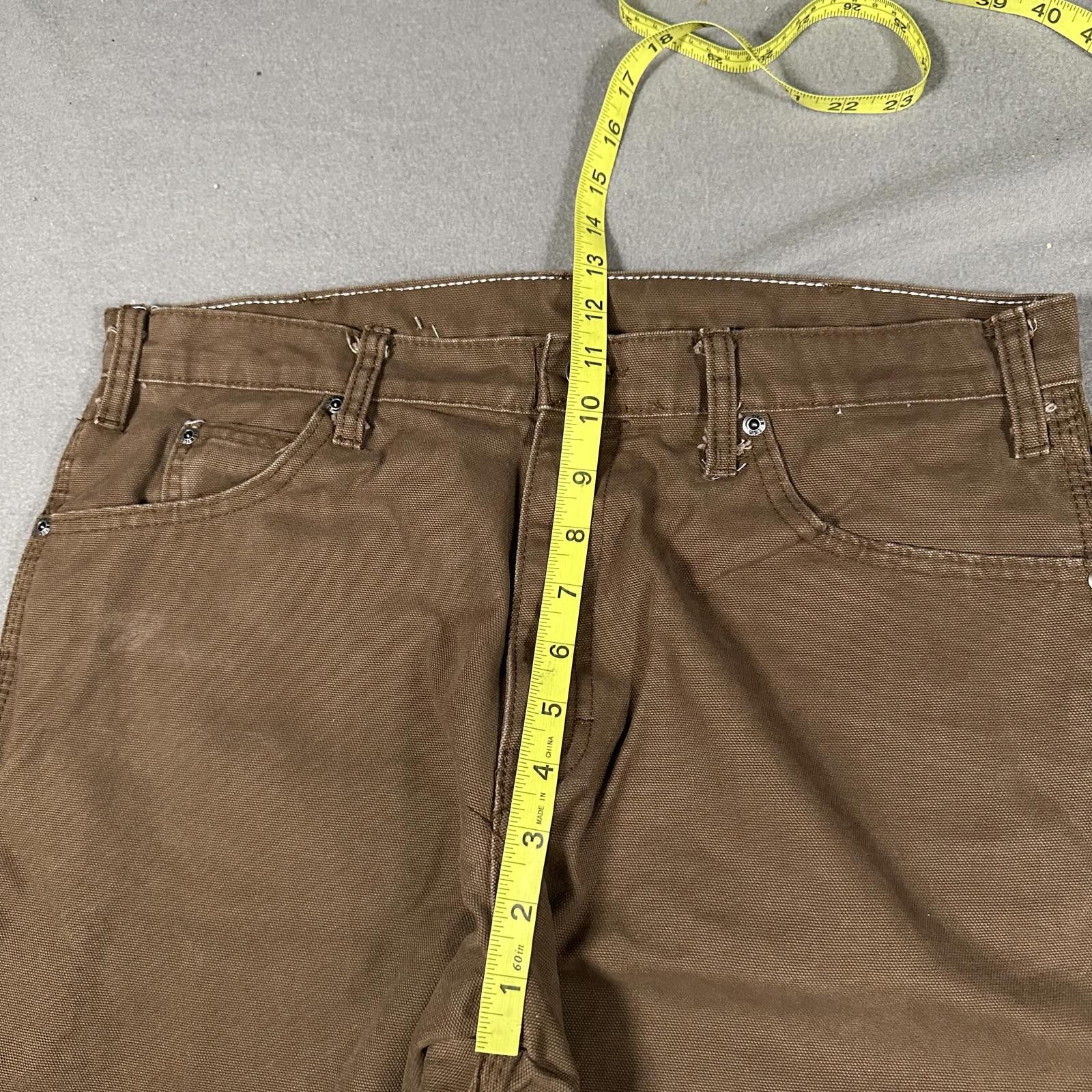 Dickies Dickies Men’s Brown Workwear carpenter pants Size US 34 / EU 50 - 9 Thumbnail