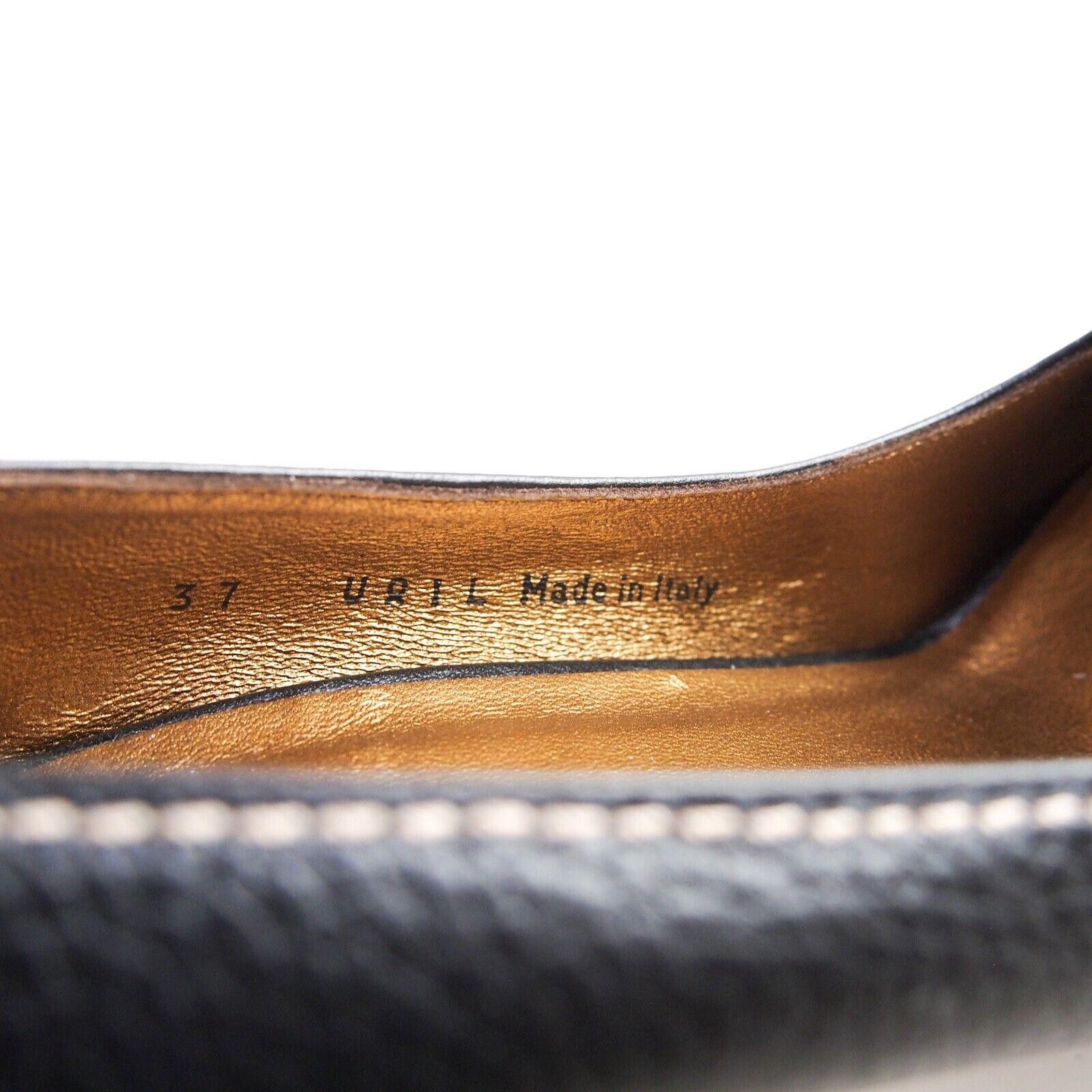 Bally Bally Uril Heels Plateau Black Leather Womens US 6.5 EU 37 Size US 6.5 / IT 36.5 - 5 Thumbnail