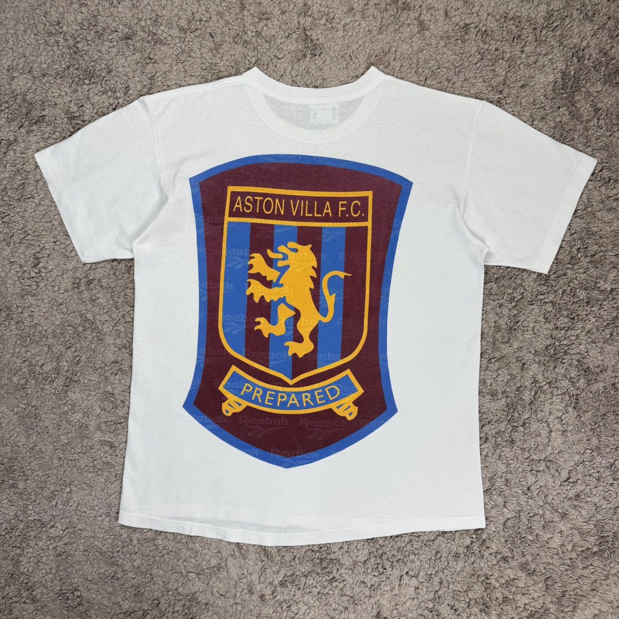 Reebok Vintage Reebok Aston Villa T-shirt Size US L / EU 52-54 / 3 - 1 Thumbnail