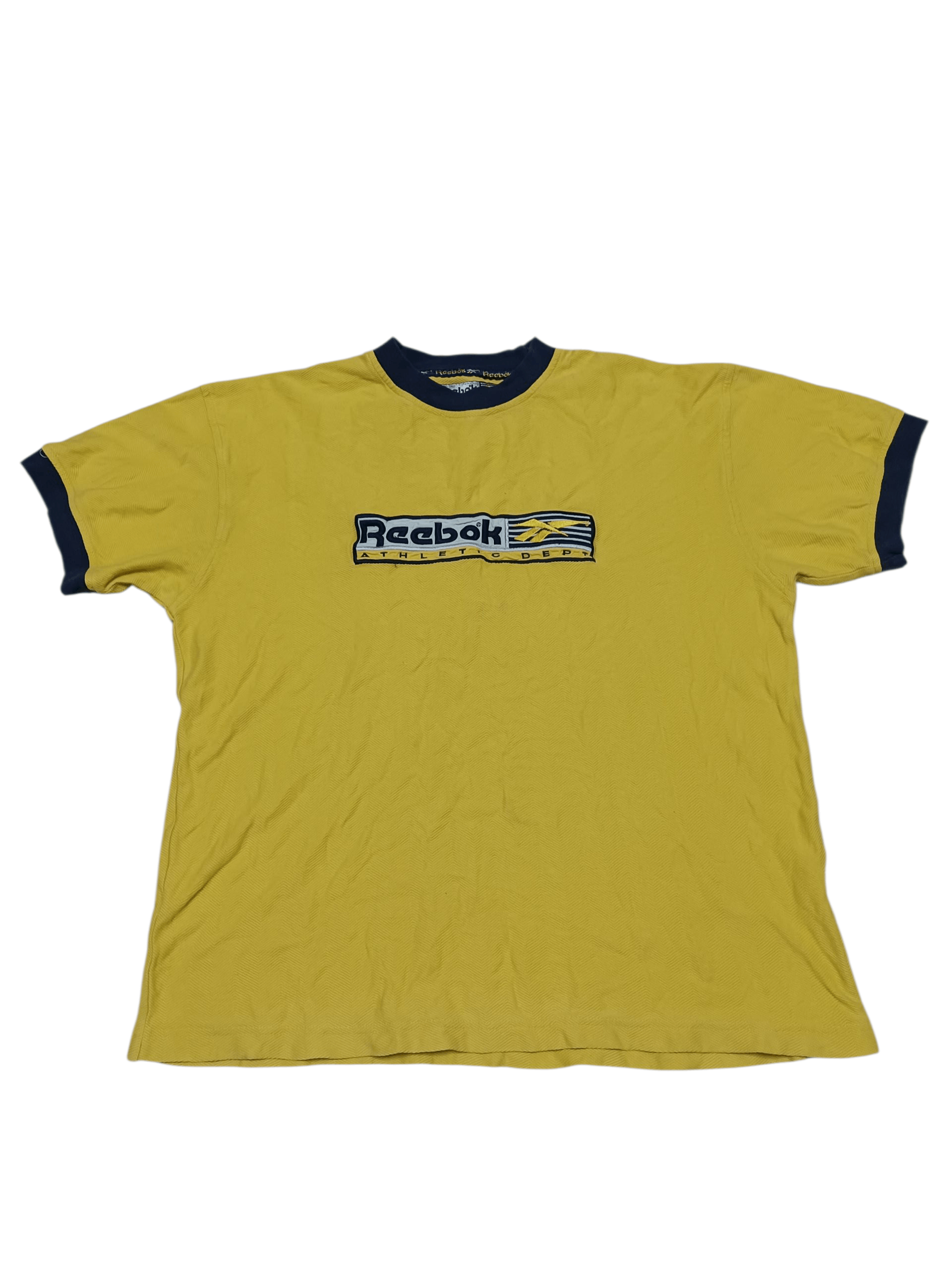 Reebok REEBOK ATHLETIC DEPT VINTAGE EMBROIDERED LOGO 90S TEE | Grailed