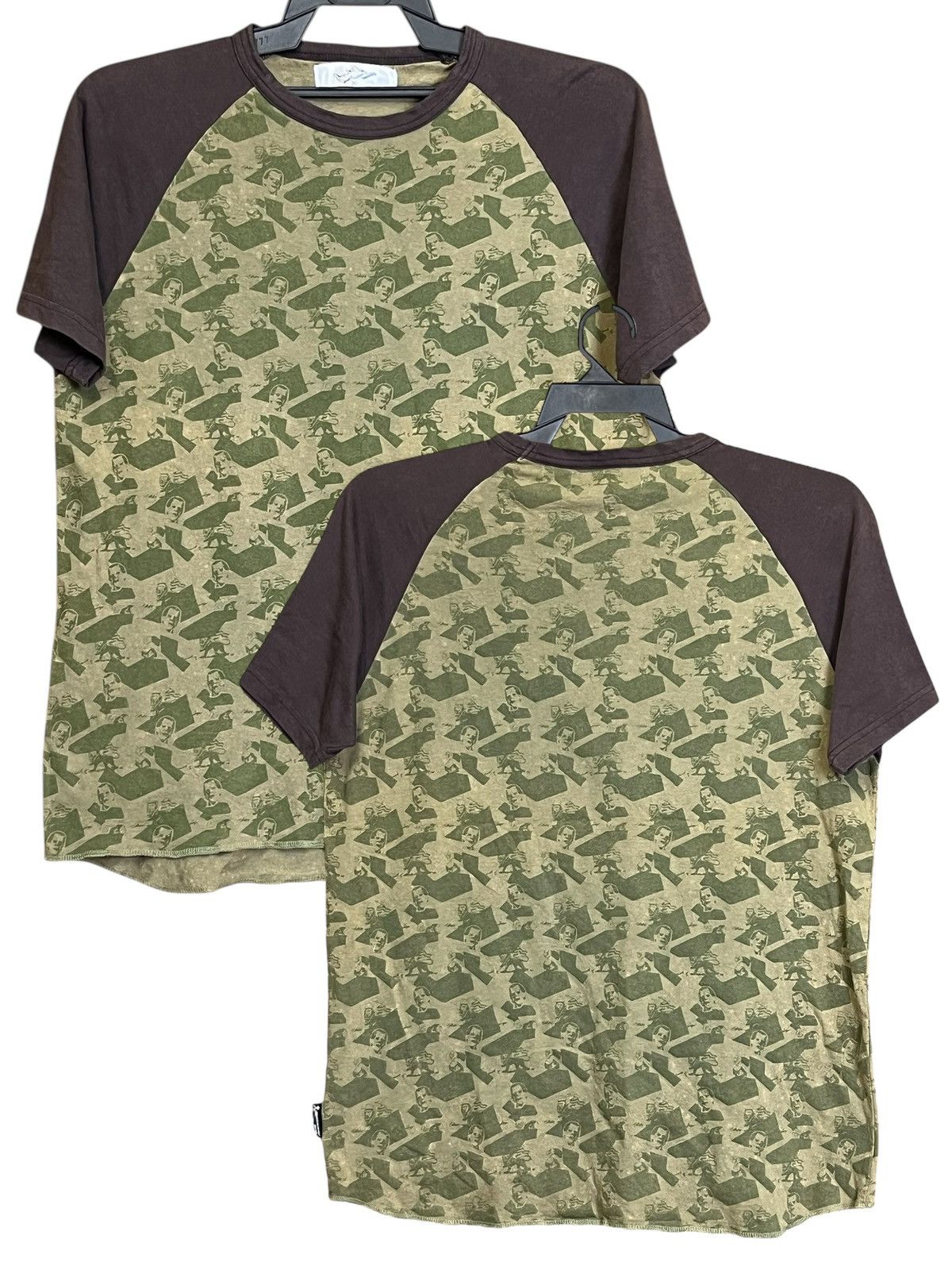 Japanese Brand ARCHIVE JAPANESE DOARAT INC FULL PRINT RAGLAN T SHIRT Size US M / EU 48-50 / 2 - 1 Thumbnail