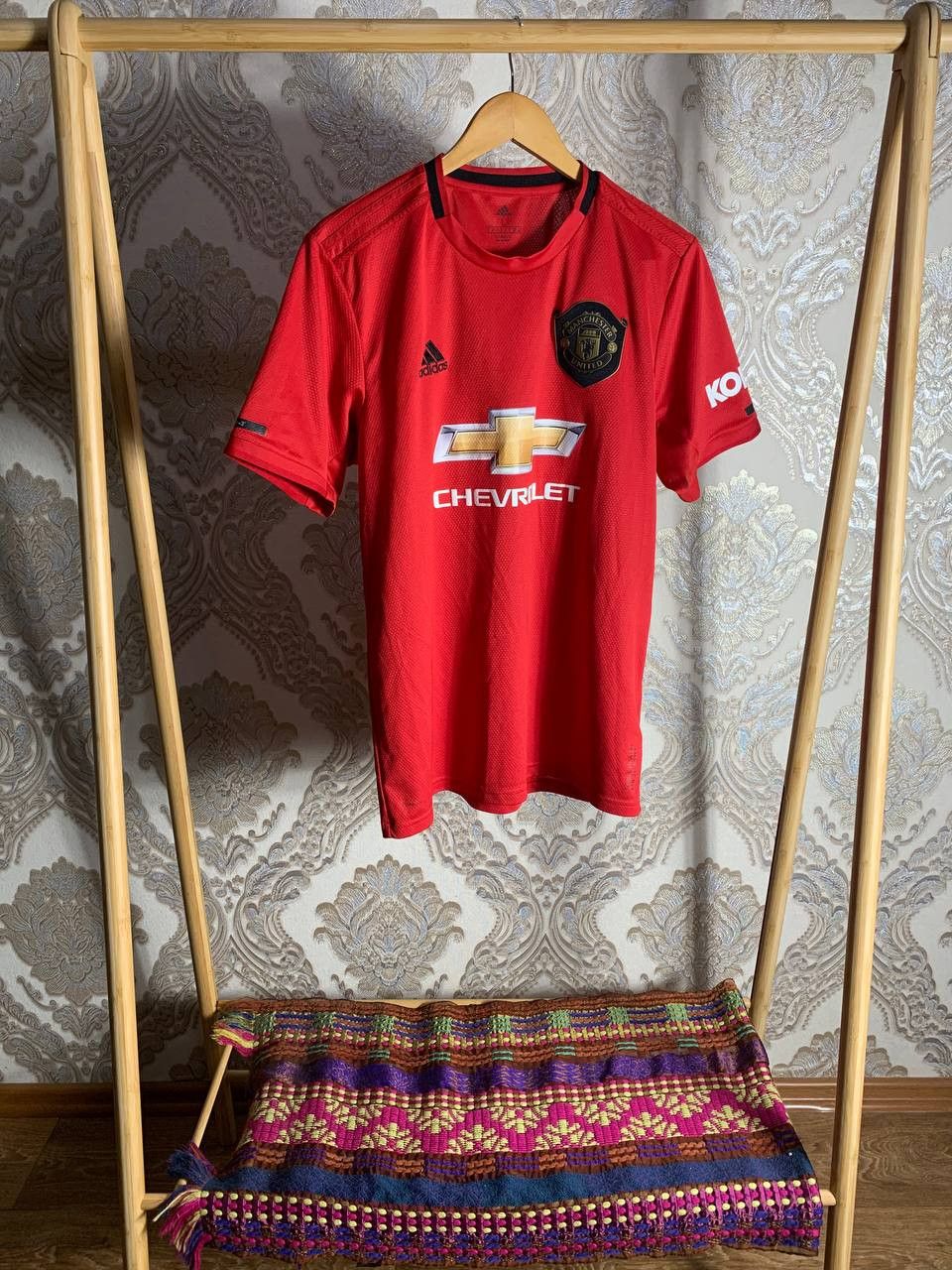 Adidas Vintage Adidas FC Manchester United England Soccer Jersey Size US L / EU 52-54 / 3 - 3 Thumbnail