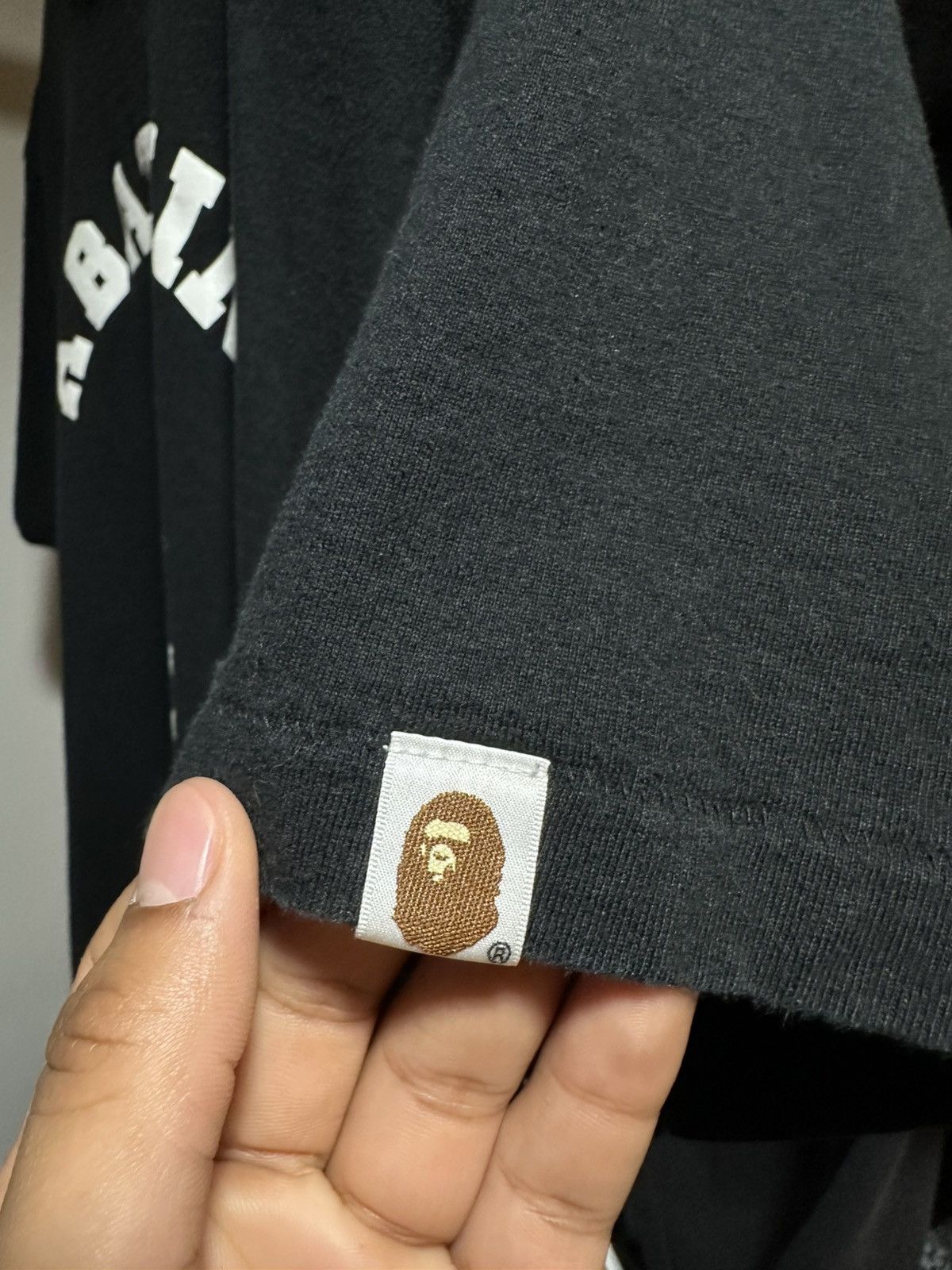 Bape College Tee Size US L / EU 52-54 / 3 - 3 Thumbnail
