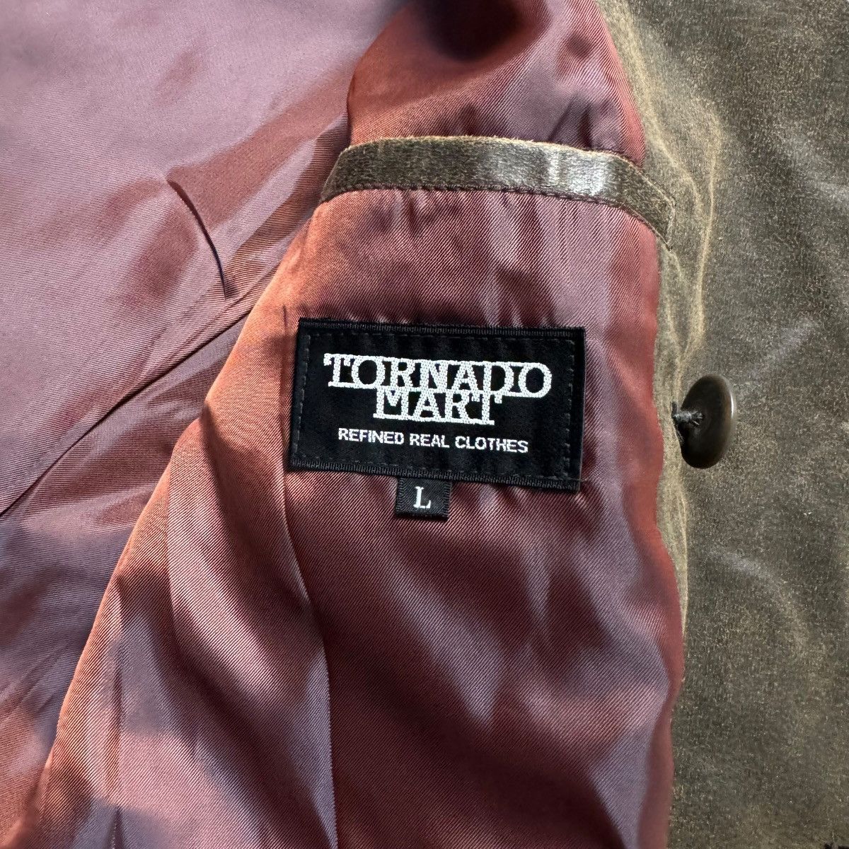 Tornado Mart Tornado Mart Sheep Leather Trench Coat Jacket Size US XL / EU 56 / 4 - 15 Thumbnail