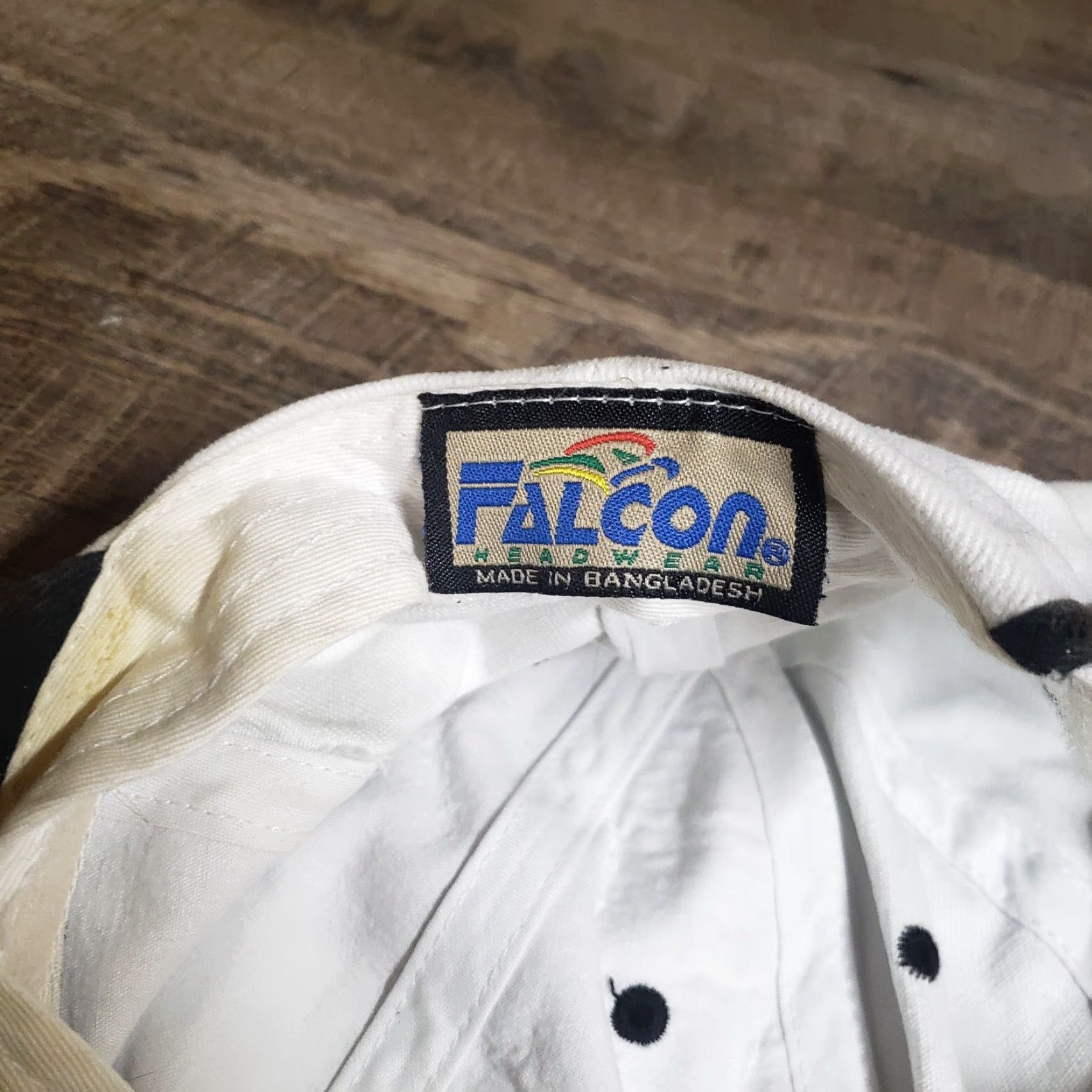 Vintage Vintage White Baseball Cap Hat Unisex Adjustable Strapback Adult Size ONE SIZE - 6 Thumbnail
