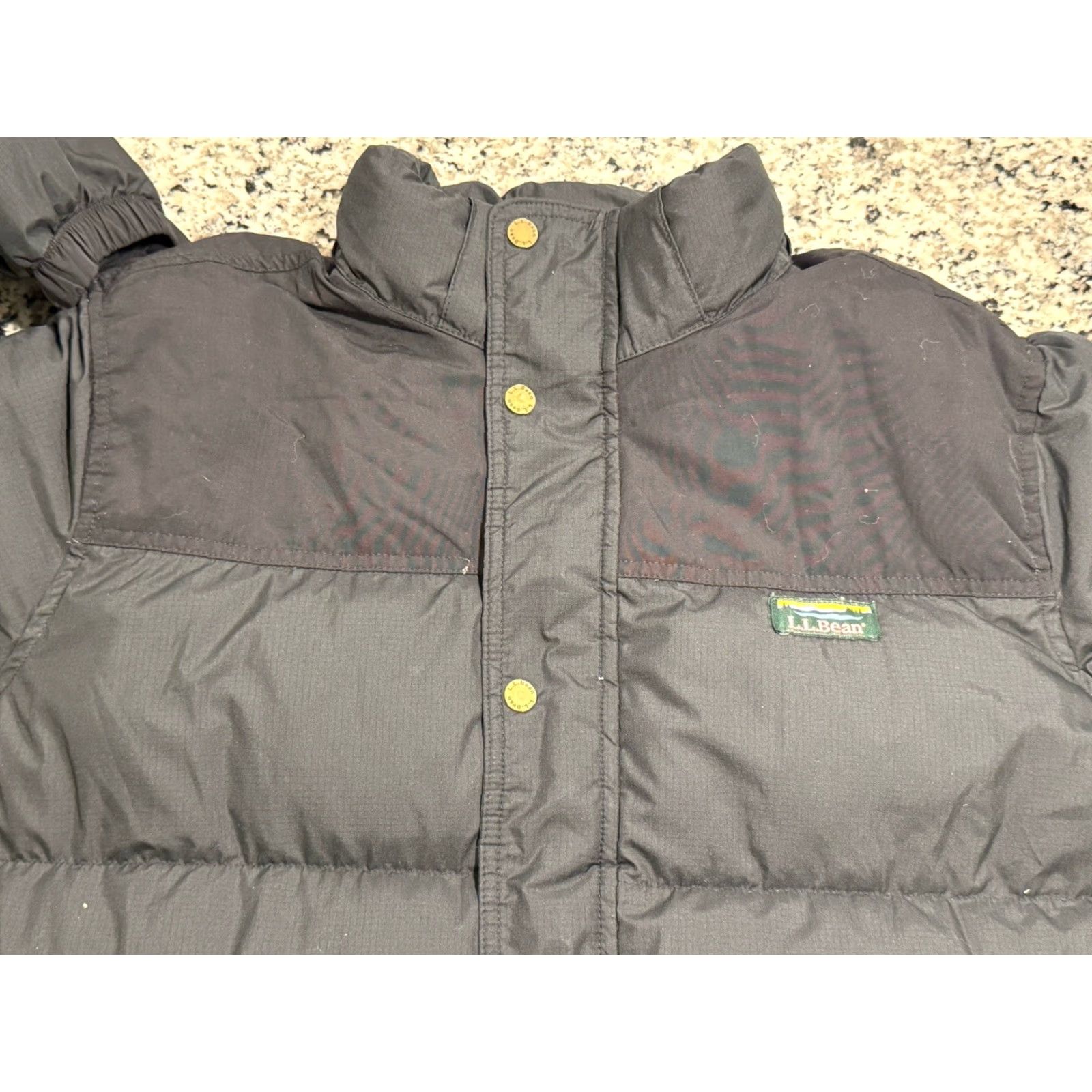 Vintage LL Bean Parka Coat XL Gray Goose Down Waterproof Insulated Mountain Classic Mens Size US XL / EU 56 / 4 - 4 Thumbnail