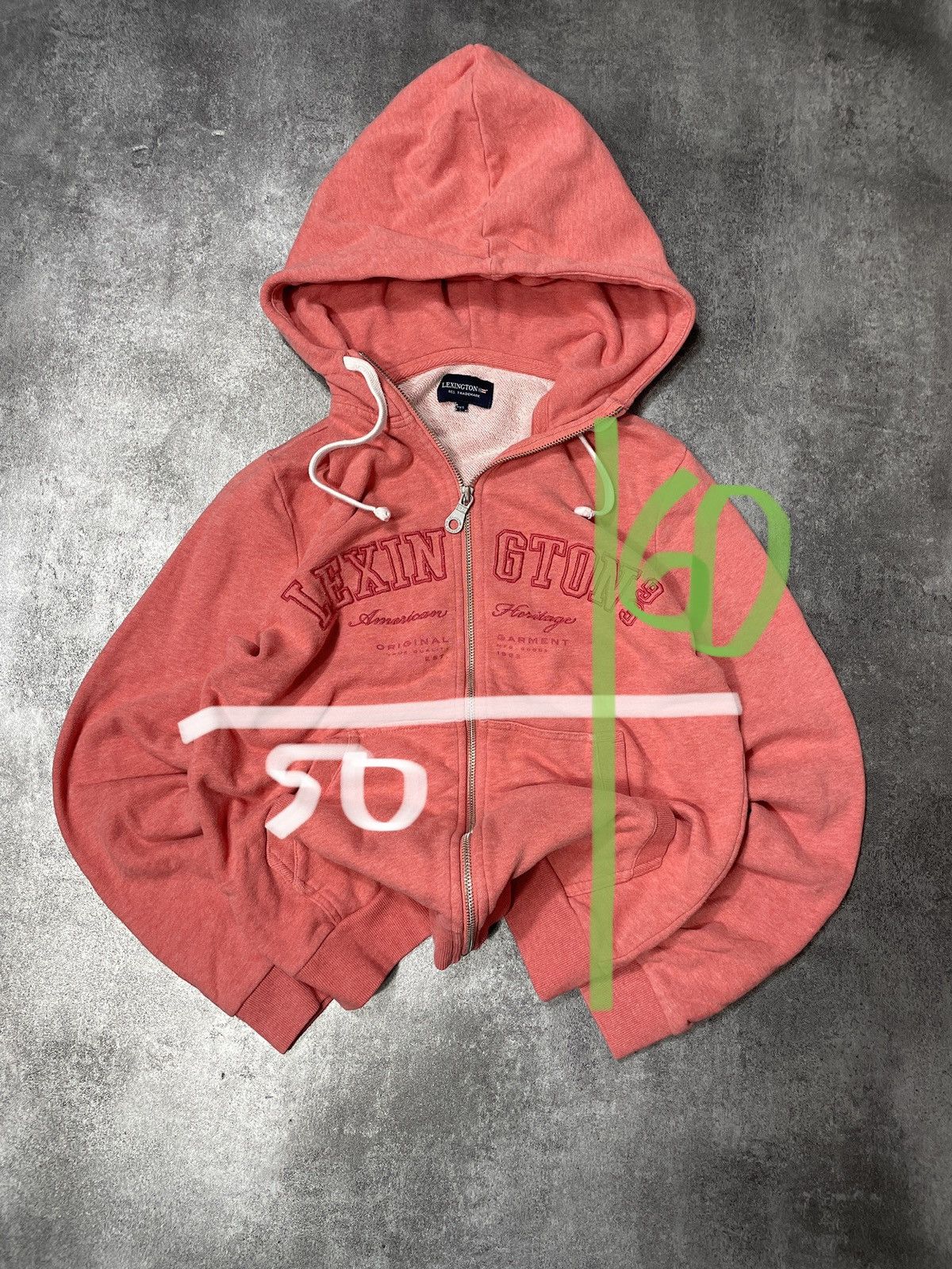 Vintage 🔥RARE🔥USA Vintage Y2K Hoodie Zip Spellout Hype Rare Size XS / US 0-2 / IT 36-38 - 7 Thumbnail