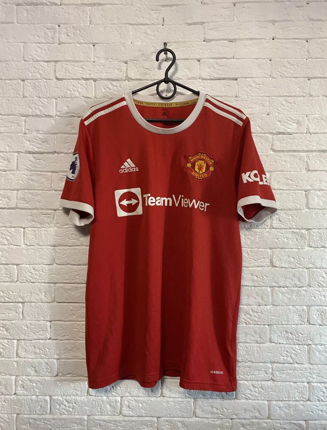 Adidas Manchester United Jersey Bruno Fernandes 18 Sz L