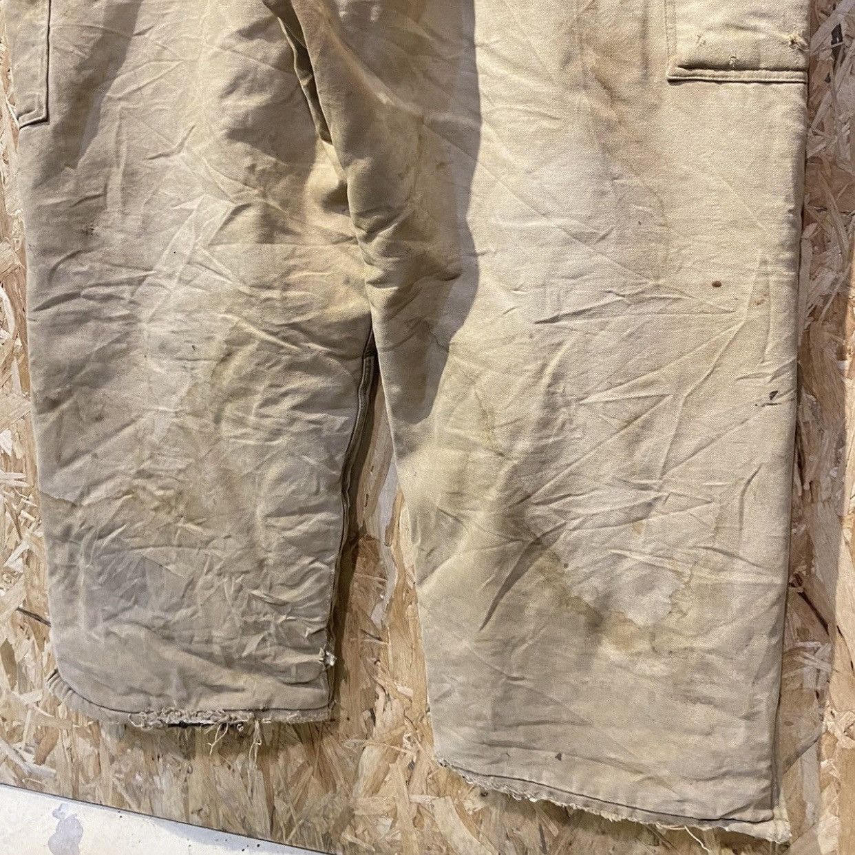 Carhartt Vintage Thrash Distressed Carhart Overalls size 50x30 Size US 44 / EU 60 - 20 Thumbnail