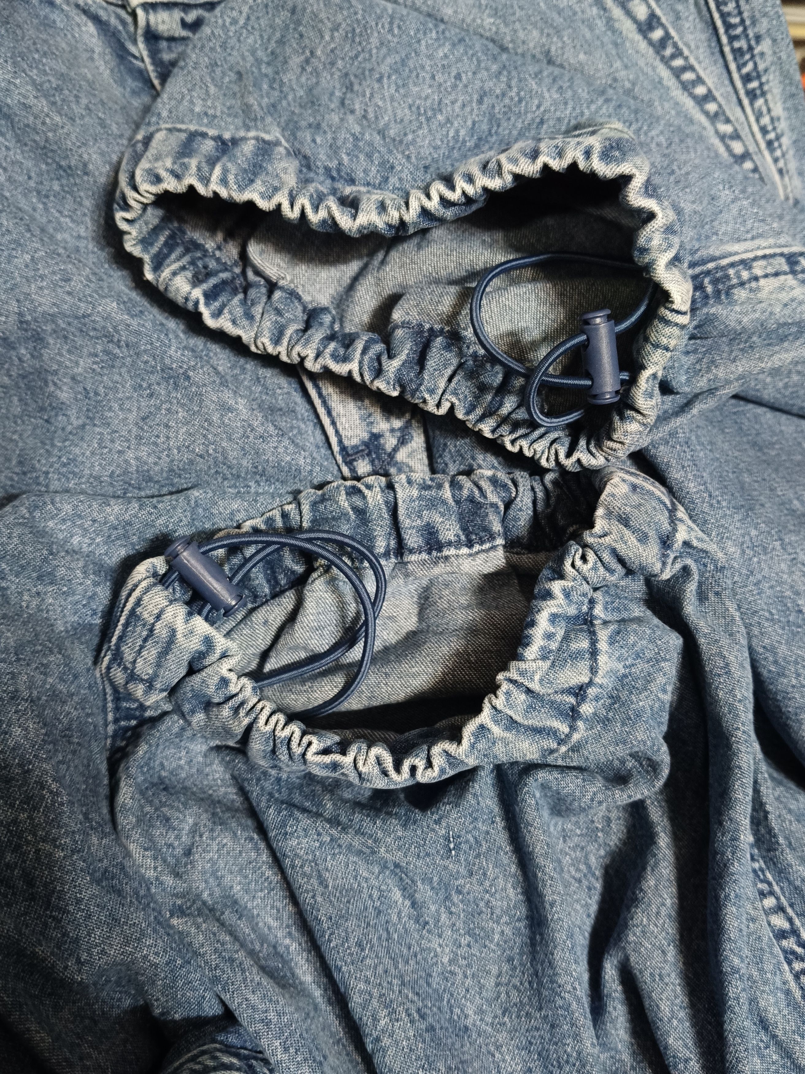 GU Denim Parachute Pants Size US 31 - 6 Thumbnail