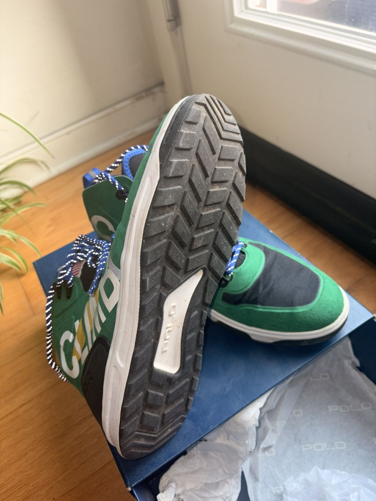 Polo Ralph Lauren Polo Ralph Lauren Climb Alpine 200 SK-ATH Green MU Shoes 9 Size US 9 / EU 42 - 2 Thumbnail