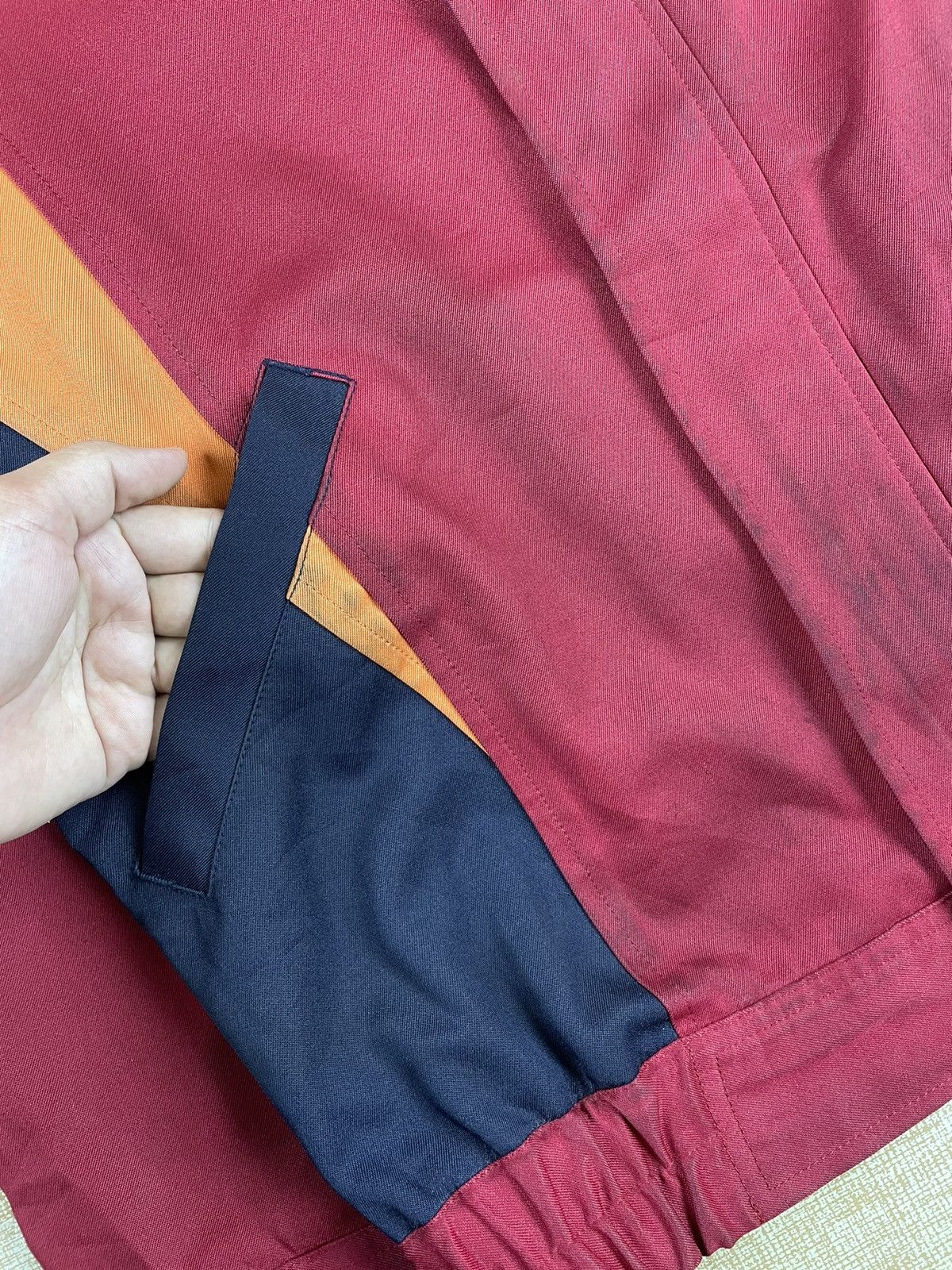 Japanese Brand × Vintage VTG ENEOS SPELLOUT X INITIAL-D RED JACKET STREET FASHION Size US L / EU 52-54 / 3 - 7 Thumbnail