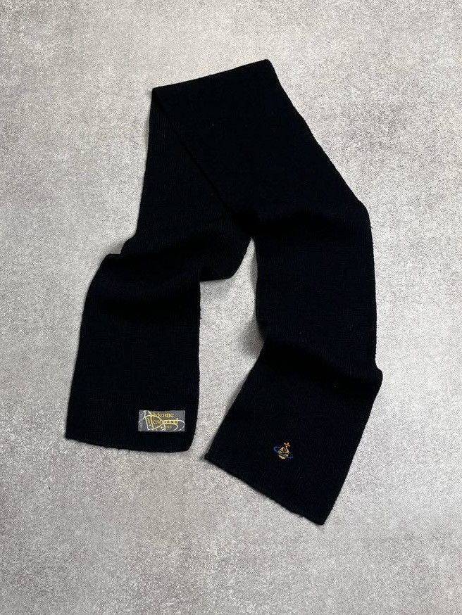 Vintage × Vivienne Westwood ⚡️FAST SALE⚡️VINTAGE VIVIENNE WESTWOOD ORB SATURN LOGO SCARF Size ONE SIZE - 1 Thumbnail