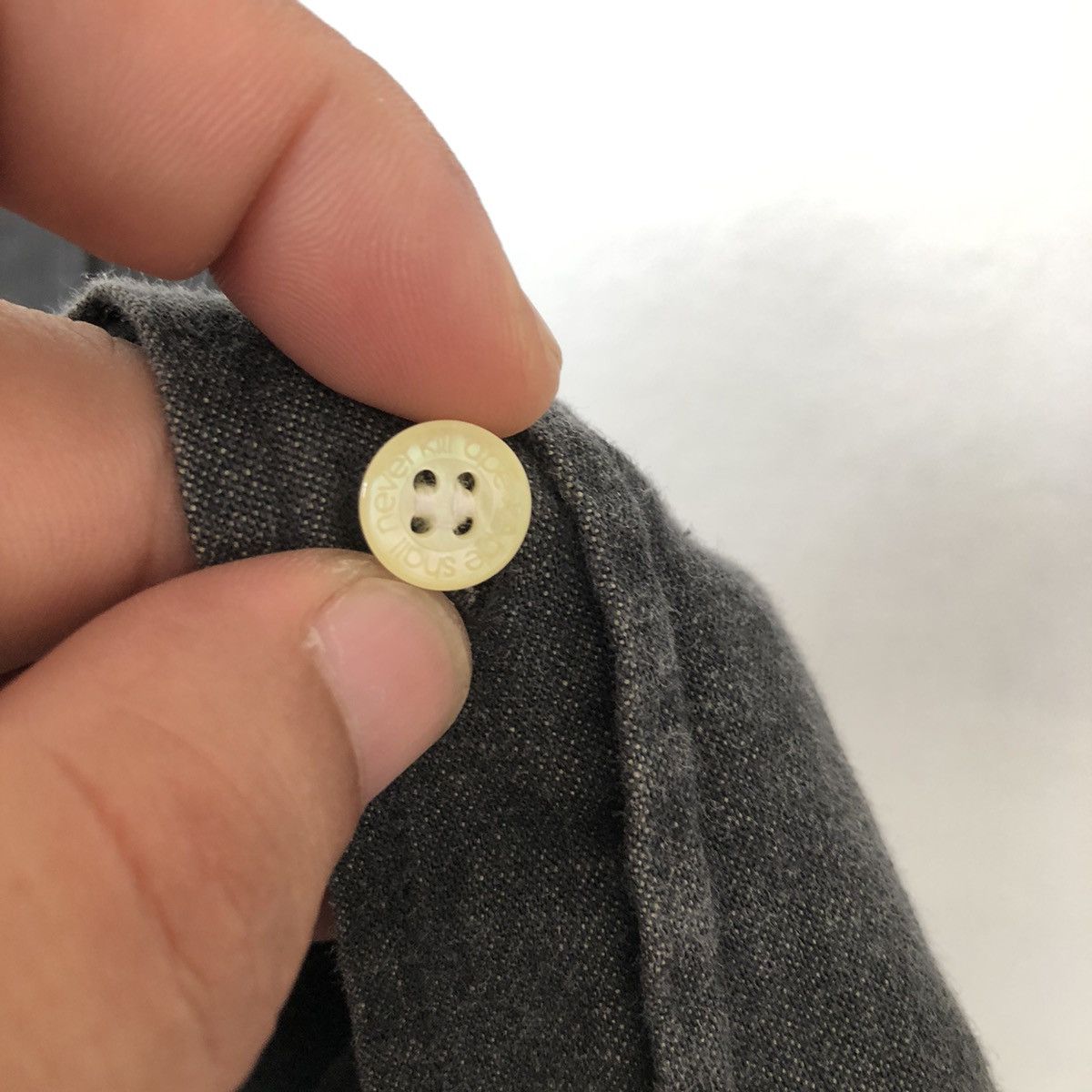 Bape × Japanese Brand × Nigo A Bathing Ape Button Collar Shirt Size US L / EU 52-54 / 3 - 8 Thumbnail