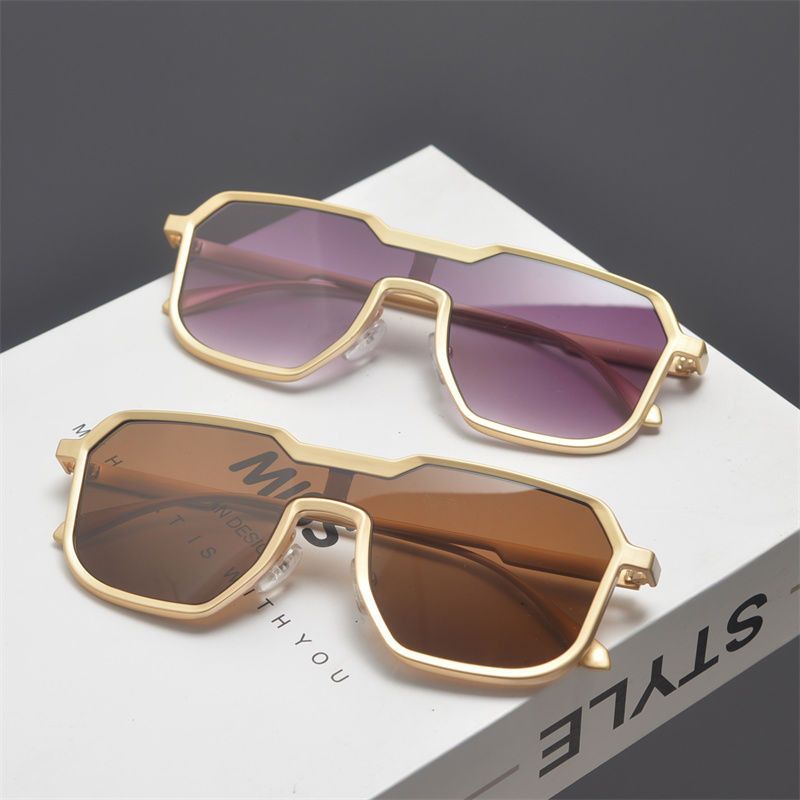 Electric Visual Vibe Street ins style custom avant-garde sunglasses Size ONE SIZE - 6 Thumbnail