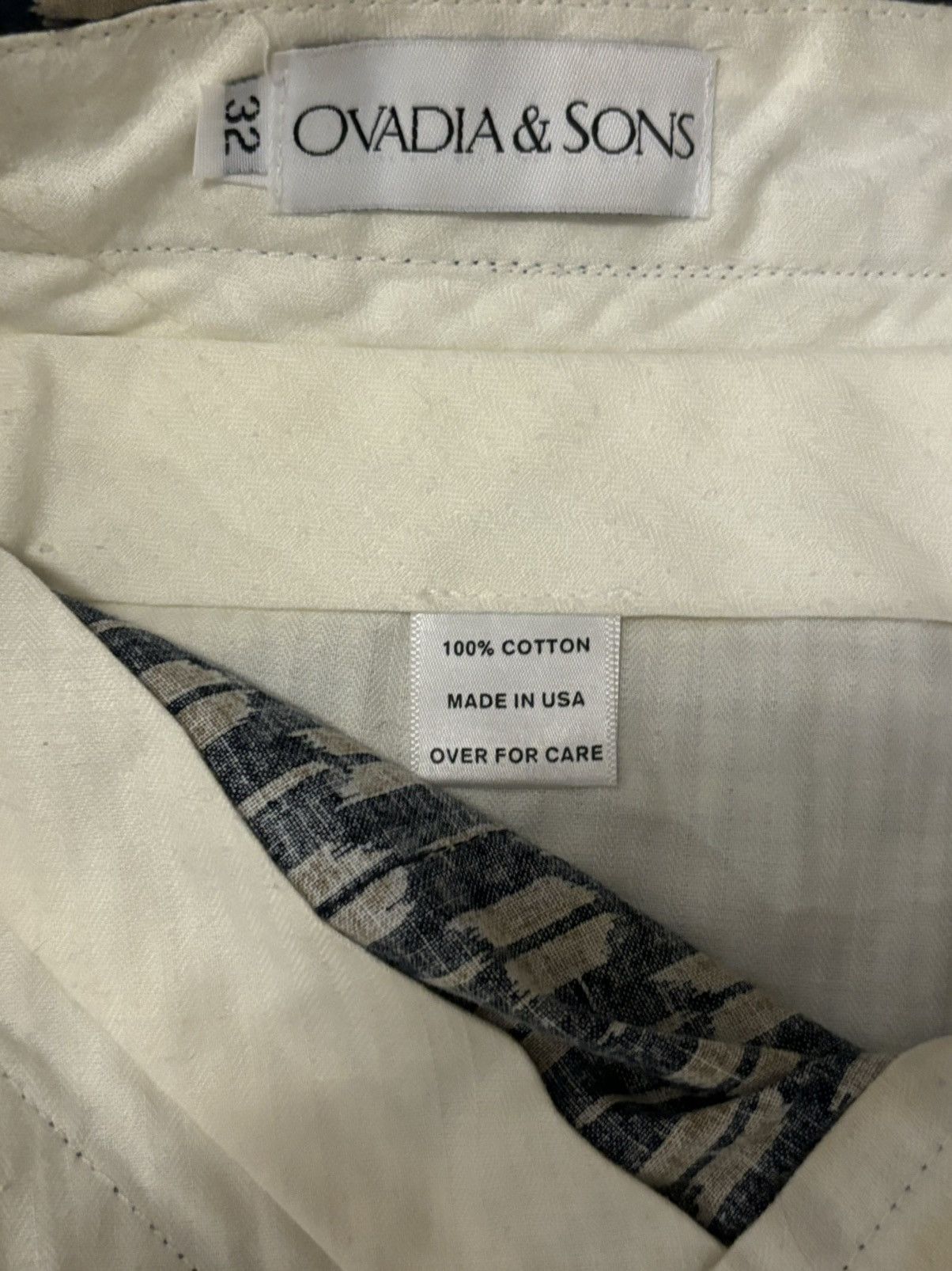 Ovadia & Sons Arrow Print Shorts Size US 30 / EU 46 - 8 Thumbnail