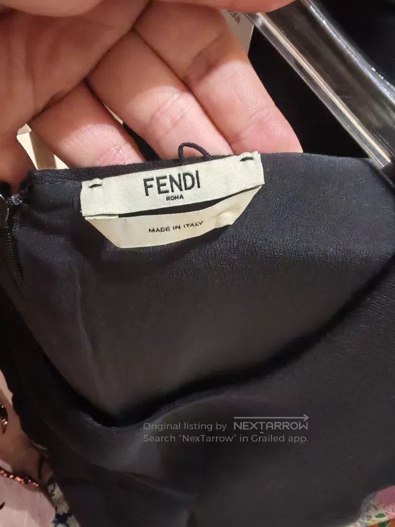 Fendi Fendi Embroidered dress Size S / US 4 / IT 40 - 4 Thumbnail