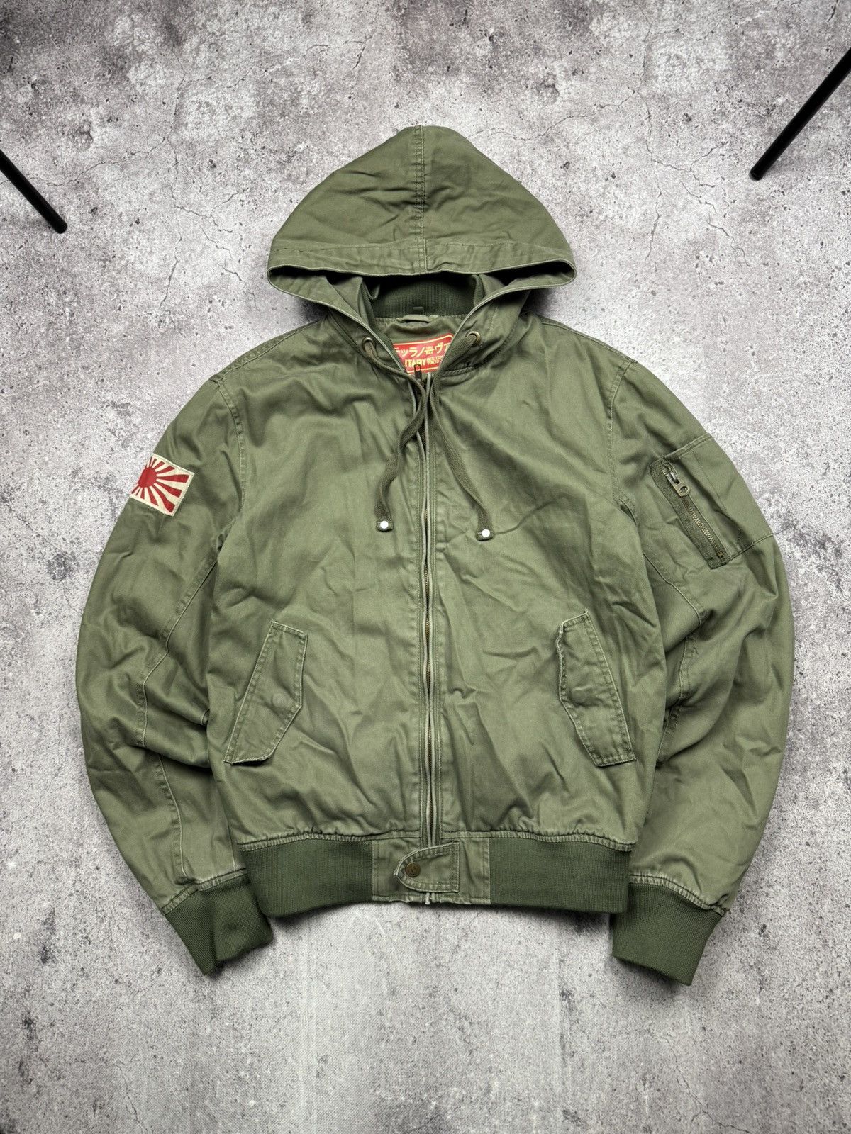 Japanese Brand Y2K YOHJI YAMAMOTO STYLE JAPANESSE MILITARY BOMBER TOKYO Y3 Size US L / EU 52-54 / 3 - 1 Thumbnail