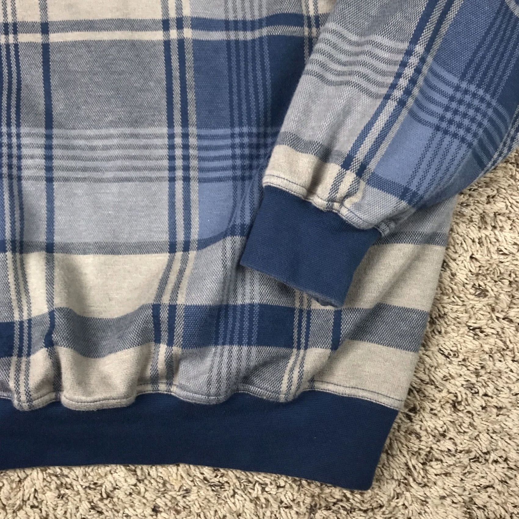 Titleist VINTAGE Titleist By Corbin Plaid Golf Crewneck Sweatshirt Men M Blue 90s Golf Vintage Plain? Size US M / EU 48-50 / 2 - 5 Thumbnail