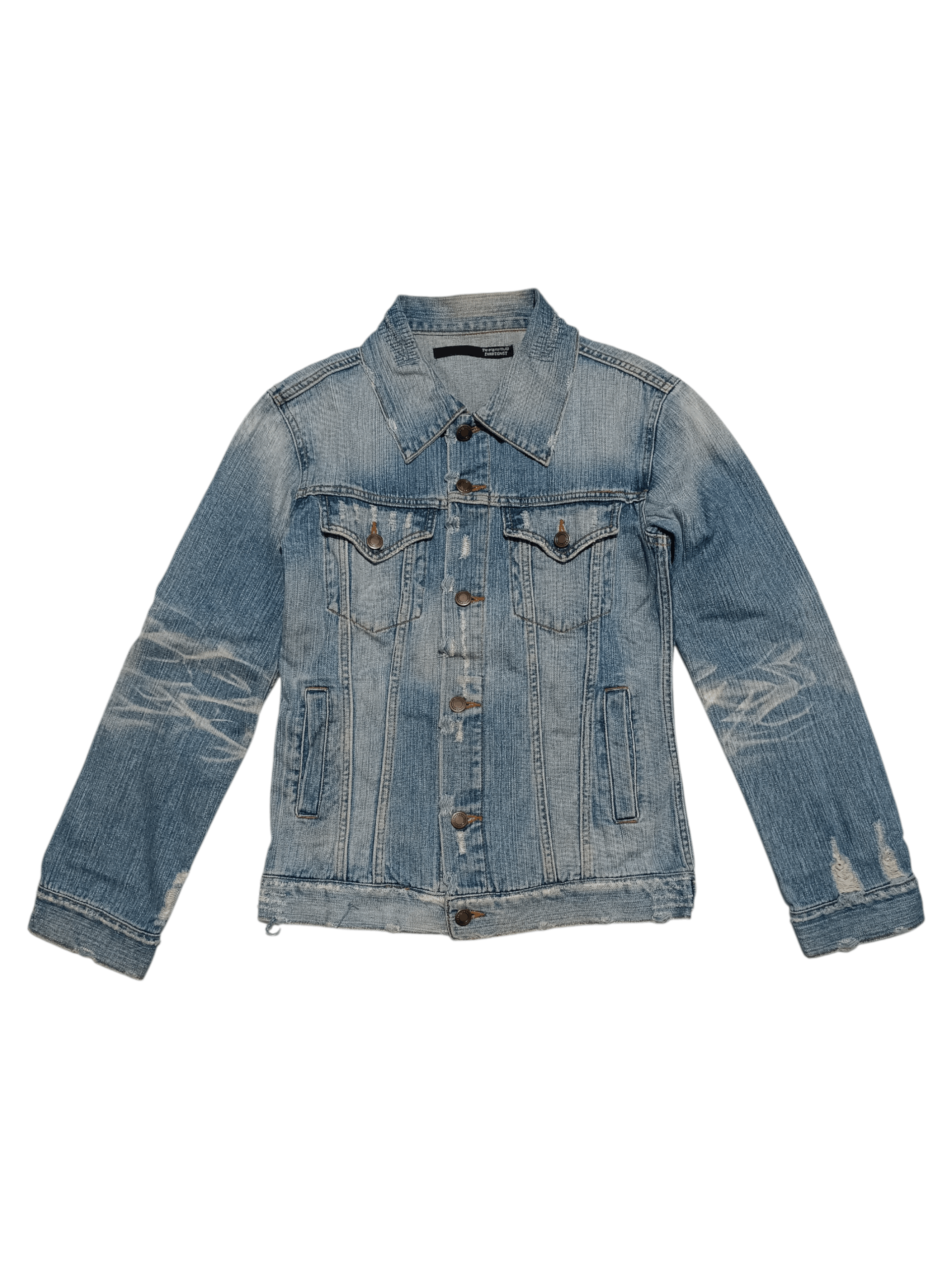 Japanese Brand Japanese Ripped Denim Jacket If Six Was Nine Style Size US M / EU 48-50 / 2 - 12 Thumbnail