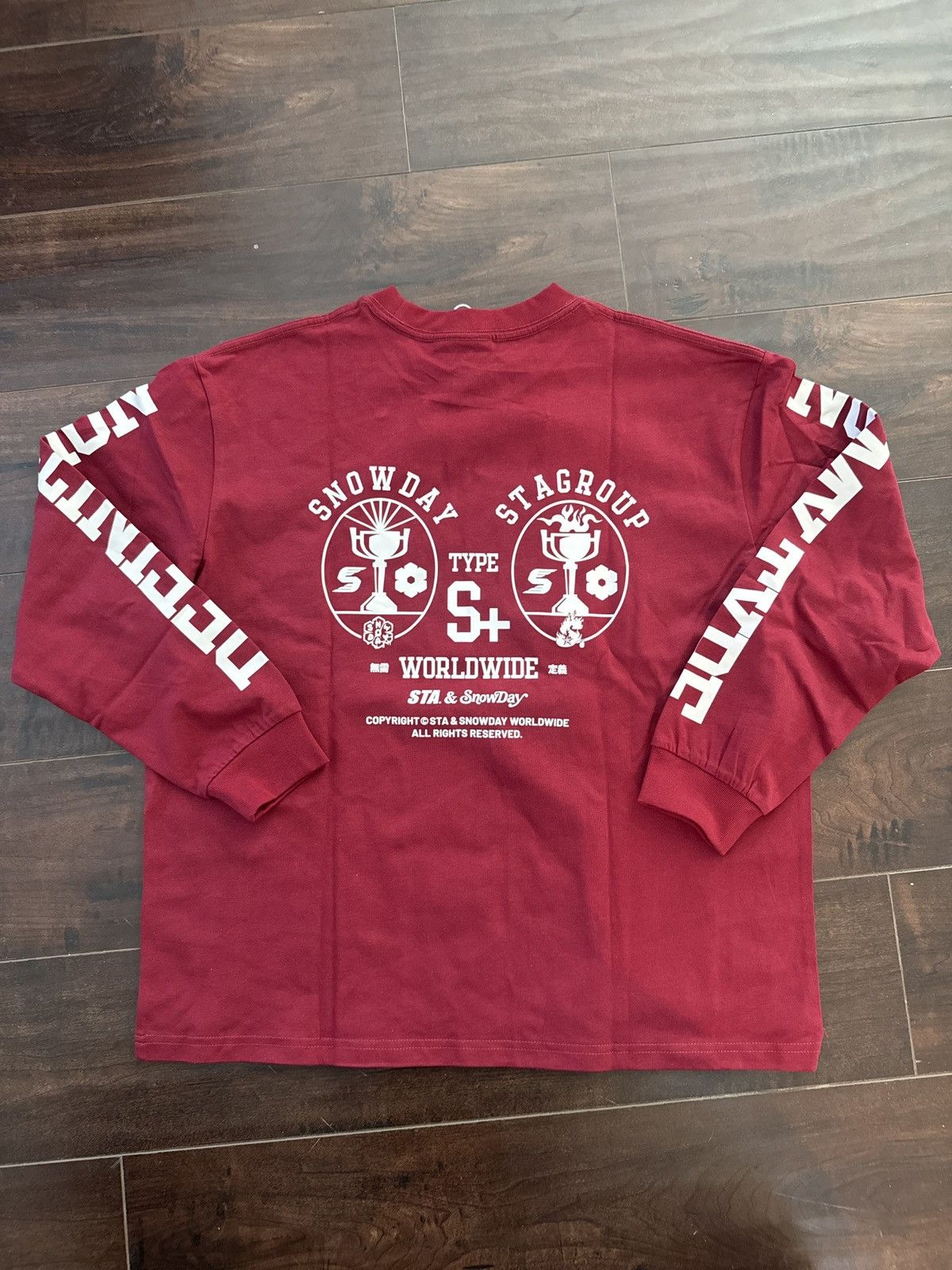 Snowday Snowday Long Sleeve Tee - Size Small - BRAND NEW! Size US S / EU 44-46 / 1 - 2 Thumbnail