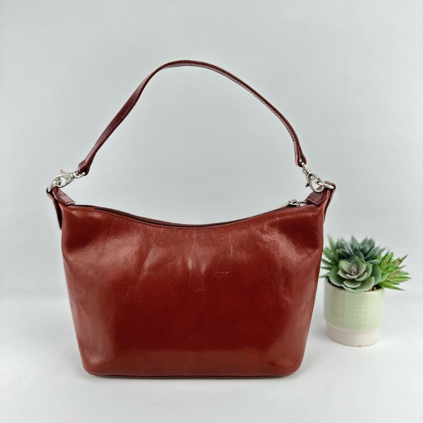 Hobo HOBO INTERNATIONAL Rust Leather Crossbody /handle Bag Size ONE SIZE - 2 Thumbnail