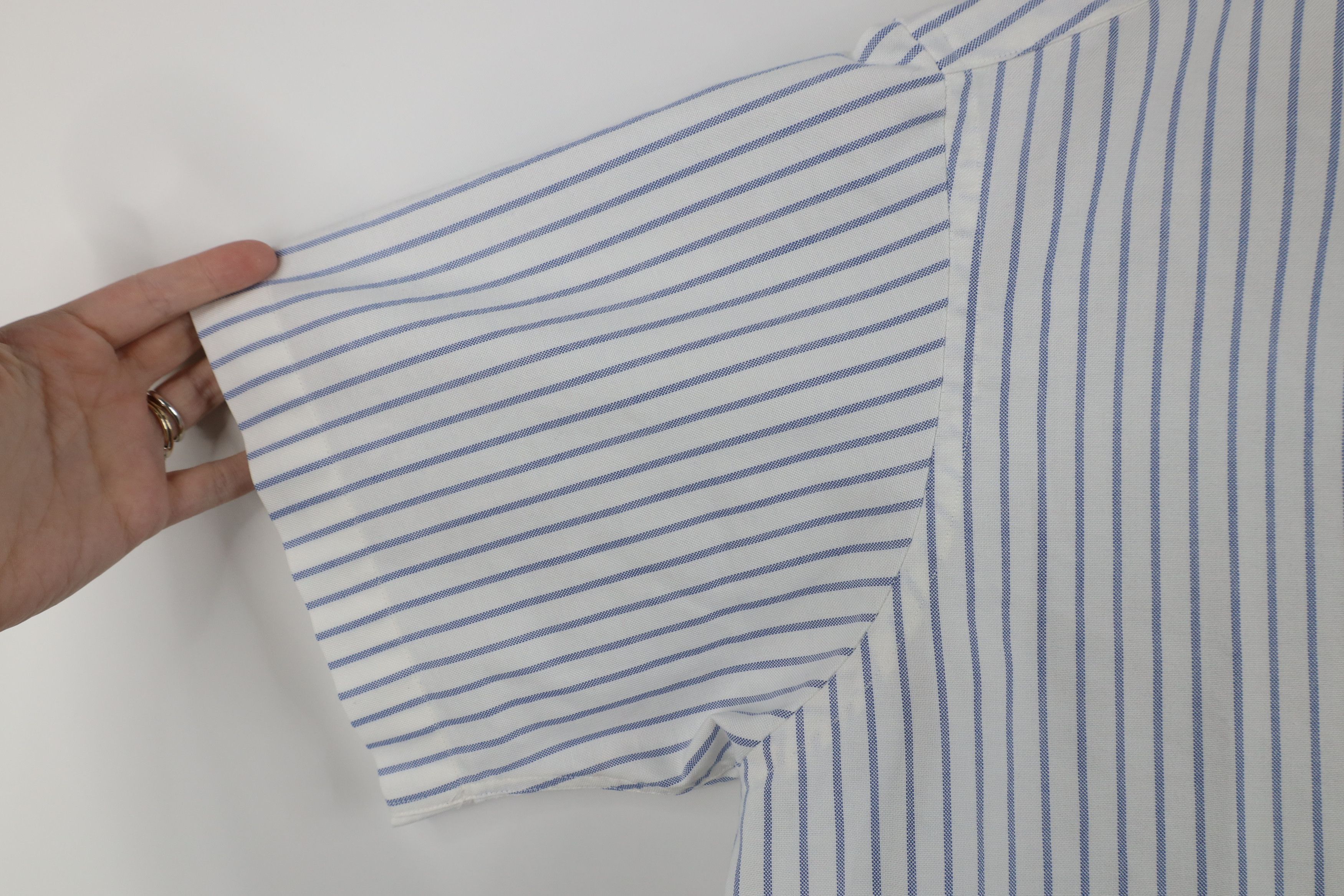 L.L. Bean Vintage 90s LL Bean Tailor Striped Button Down Shirt USA Size US M / EU 48-50 / 2 - 6 Thumbnail