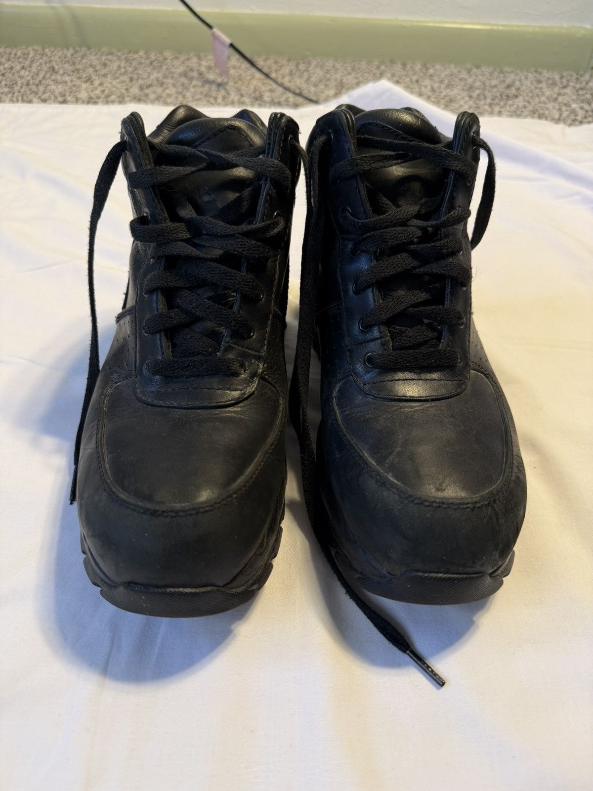Nike ACG Nike ACG Goadome Triple Black Leather Boots 2015 Size US 9 / EU 42 - 5 Thumbnail