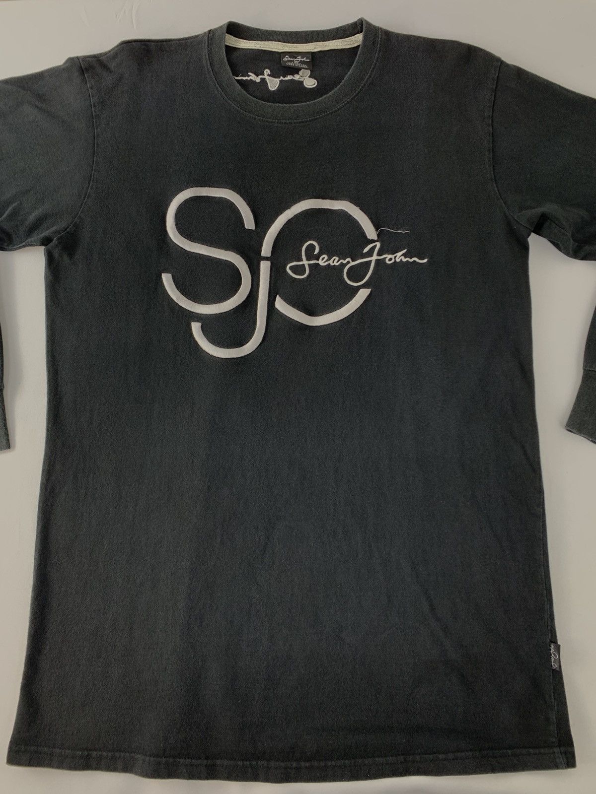 Sean John Hype Sean John Sj Embroidery Logo Longsleeve Tee Tshirt Size US L / EU 52-54 / 3 - 3 Thumbnail