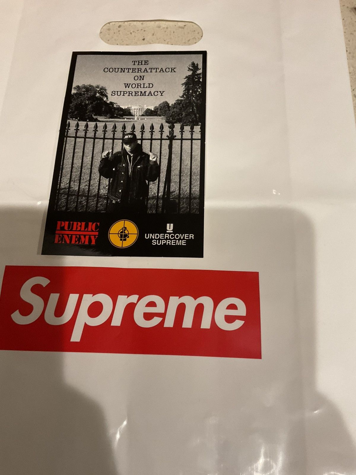 Supreme Supreme Public Enemy Sticker Size ONE SIZE - 2 Thumbnail